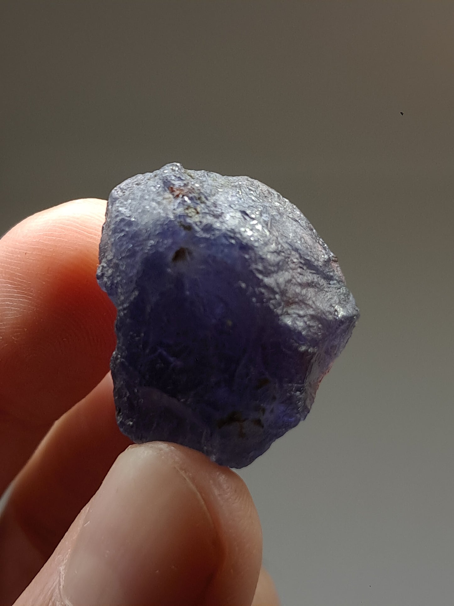 Rough Iolite Crystal (Karur) *Gem Quality* Cordierite | Excelent Pleochroism | Mineral Specimen #IO6