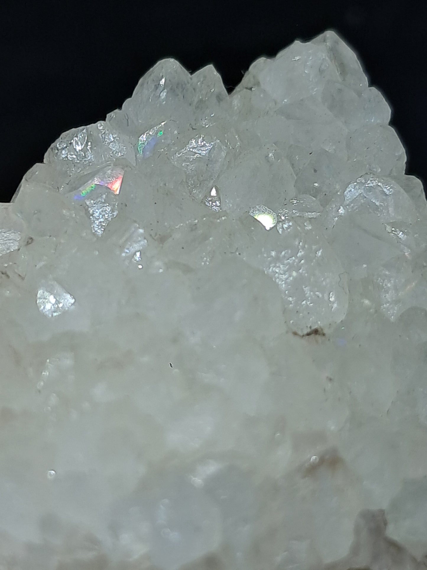 Iris Quartz (Aurangabad)| Anandalite | Cluster | Natural Crystal #AQ37