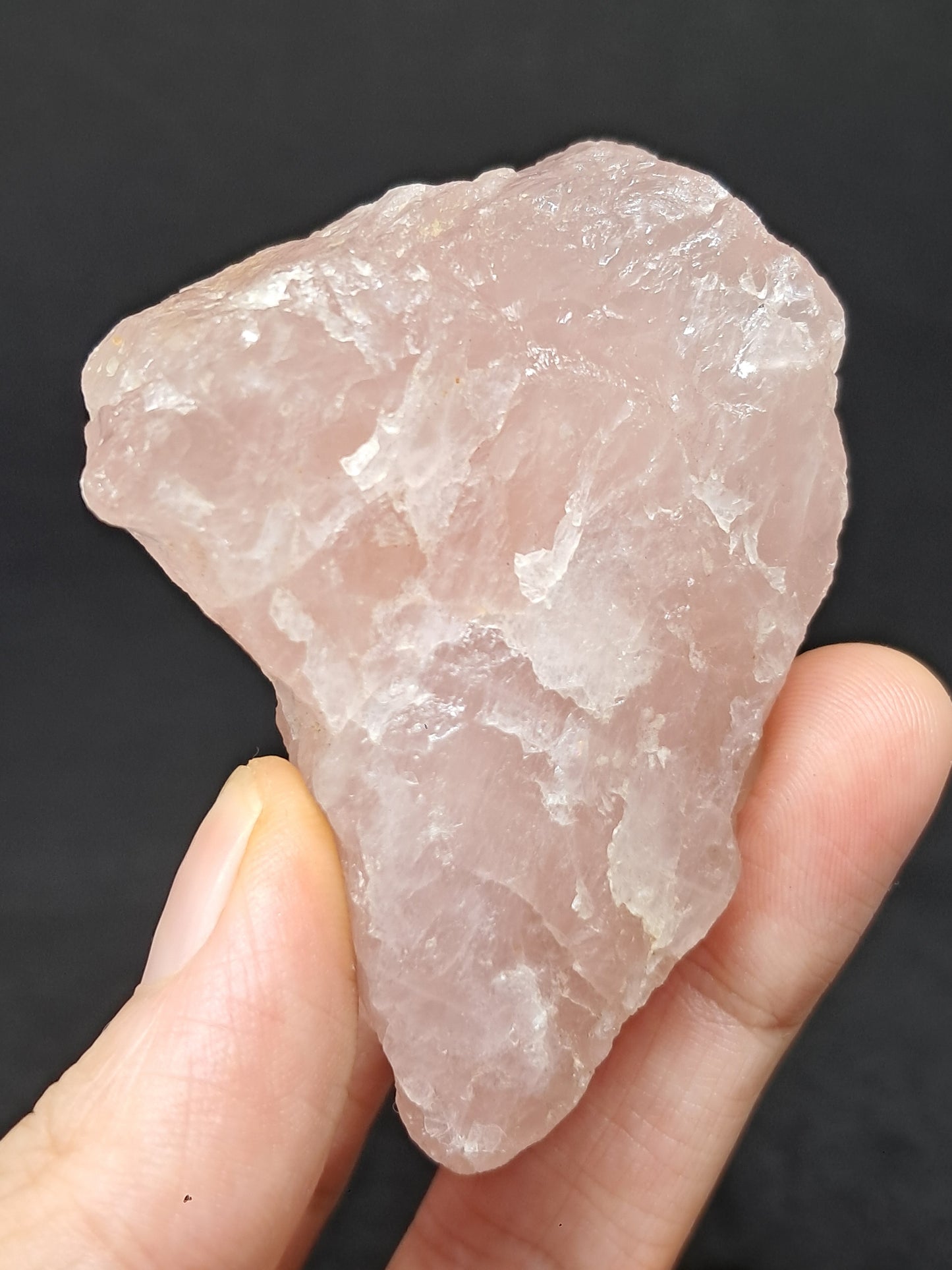 Rose Quartz (Rajasthan) Rough Stone | Natural Gemstone #RQ5