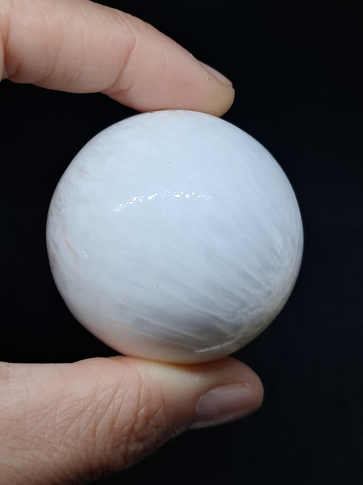 Scolecite Sphere | Polished Natural Stone | Good Quality