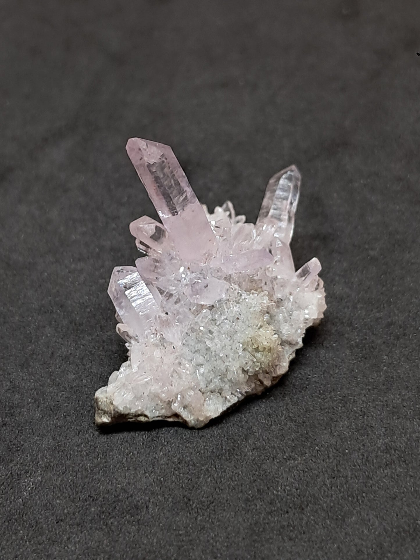 Veracruz Amethyst Crystal Points on Matrix (Mexico) | Natural Cluster | Mineral Specimen #VA24
