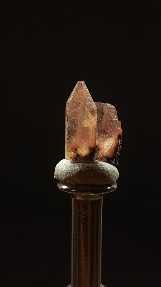 Natural Topaz Mini Twin Crystals (Mexico) Champagne Colour | Rare Gemstone | Mineral Specimen #TPZ28