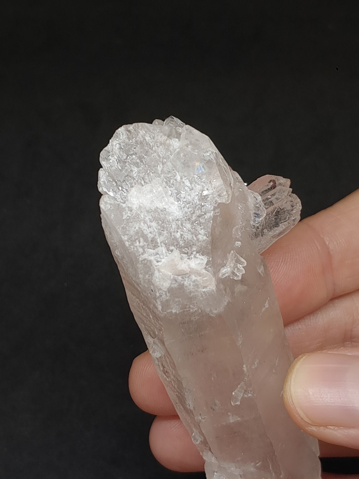 Himalayan Clear Quartz *Self-Healed* | Natural Crystal | Mineral Specimen #CH82