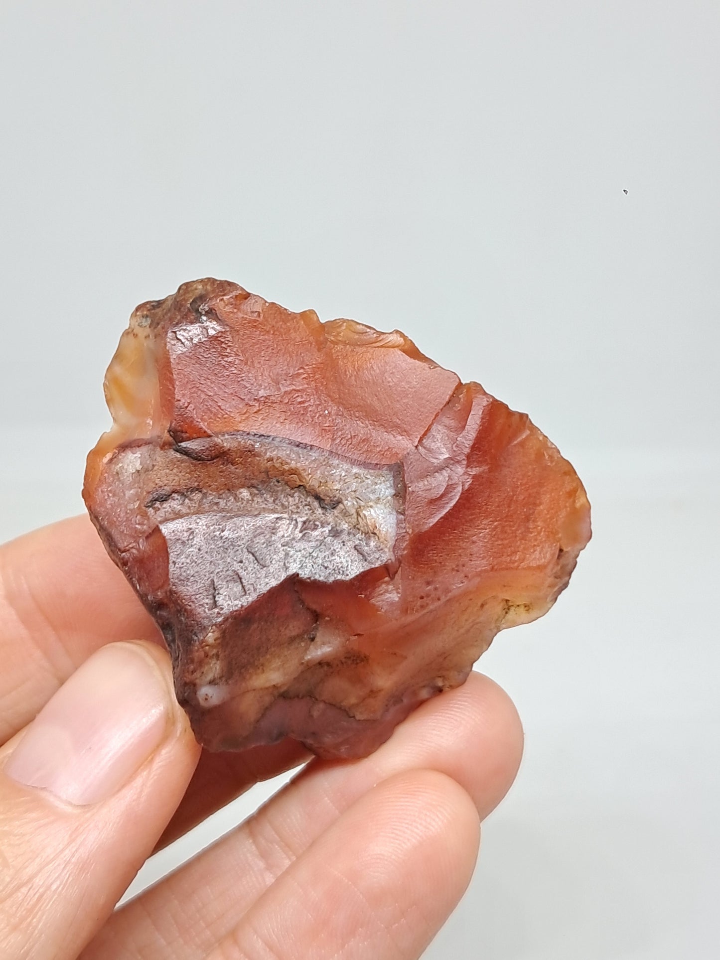 Rough Carnelian (India) Raw Stone | Natural Crystal | Mineral Specimen #CRN22