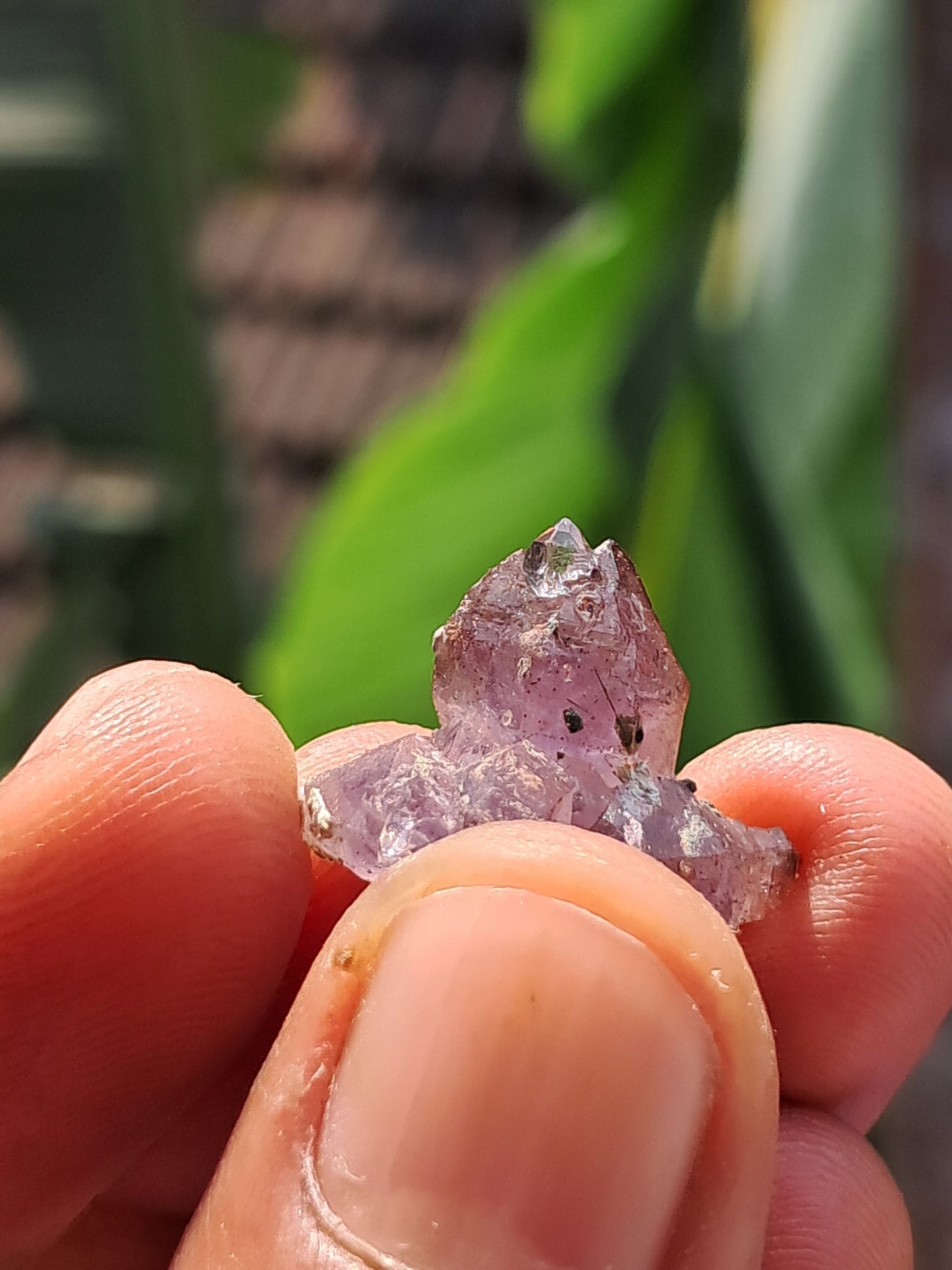 Super Seven Amethyst Reverse Scepter from Karur | Natural Formation| Mineral Specimen #KA179
