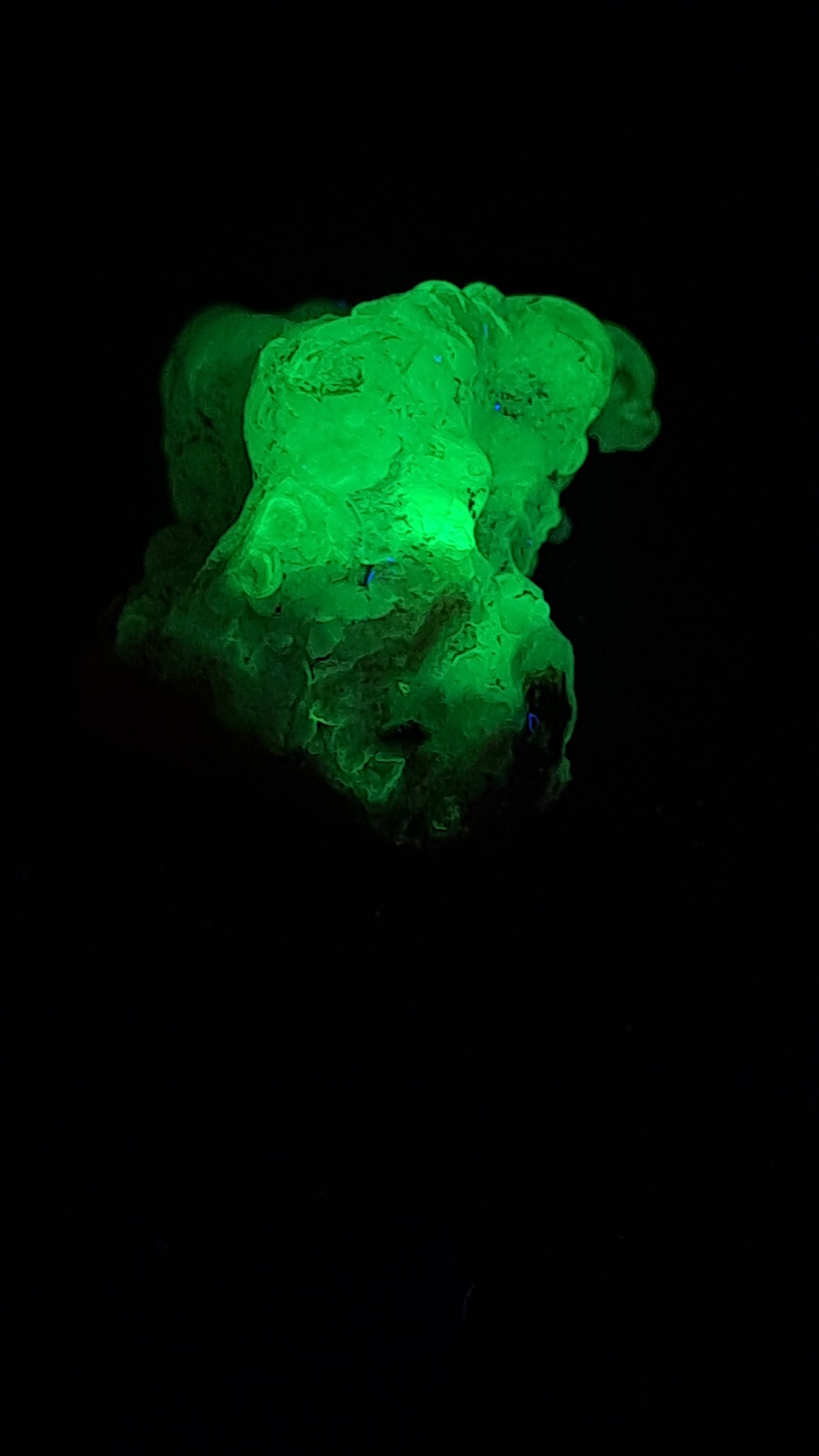 Hyalite Opal on Matrix (Mexico) Rough Crystal Stone | UV-Reactive Mineral Specimen #OH3