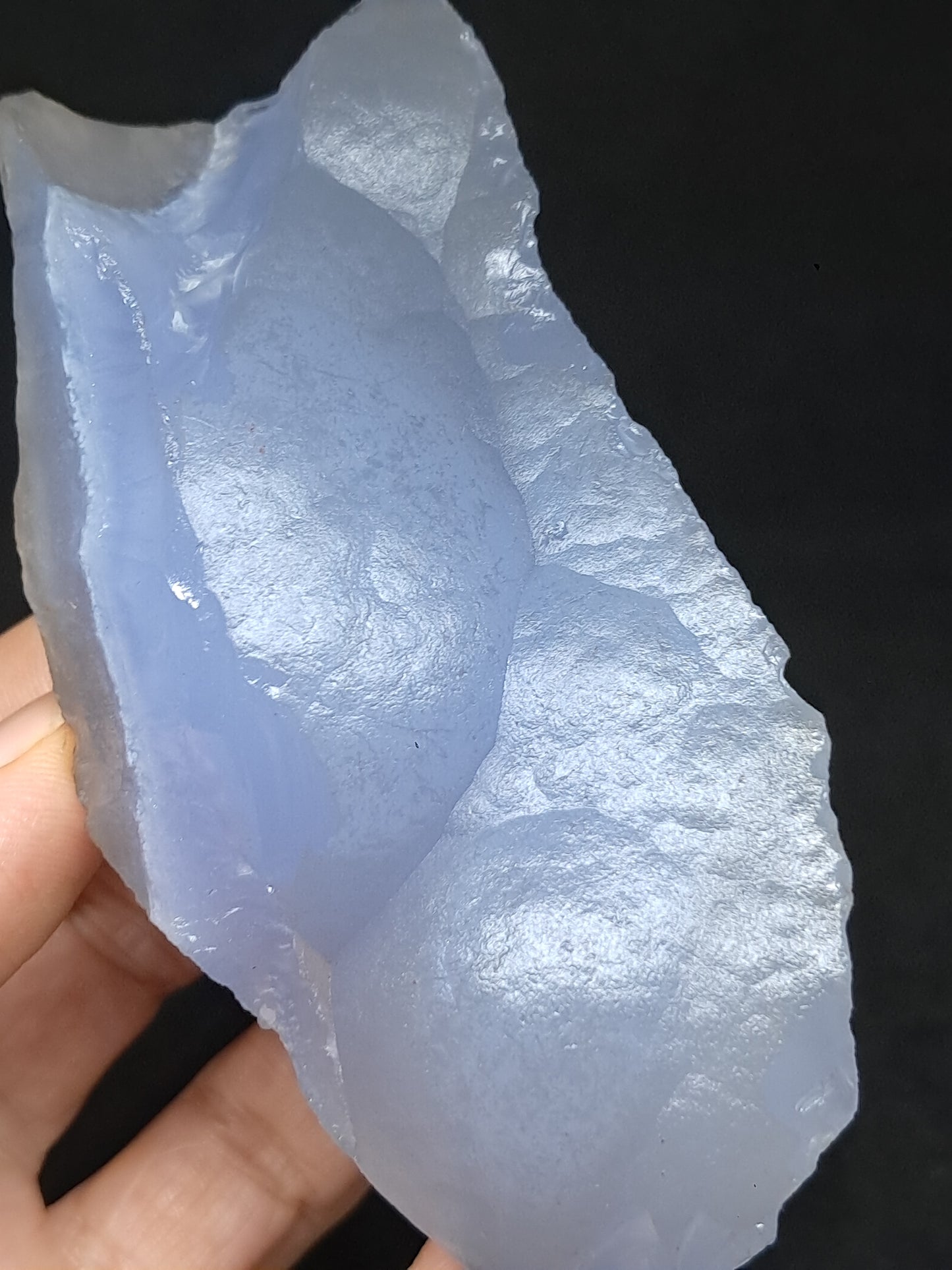Blue Chalcedony Botryoidal Rough Natural Stone #BC1