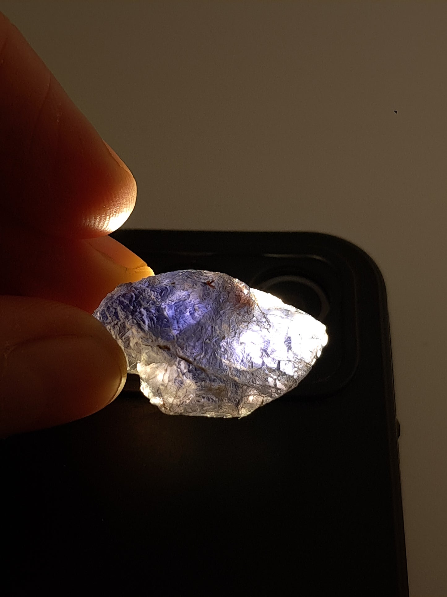 Rough Iolite Crystal (Karur) *Gem Quality* Cordierite | Excelent Pleochroism | Mineral Specimen #IO7