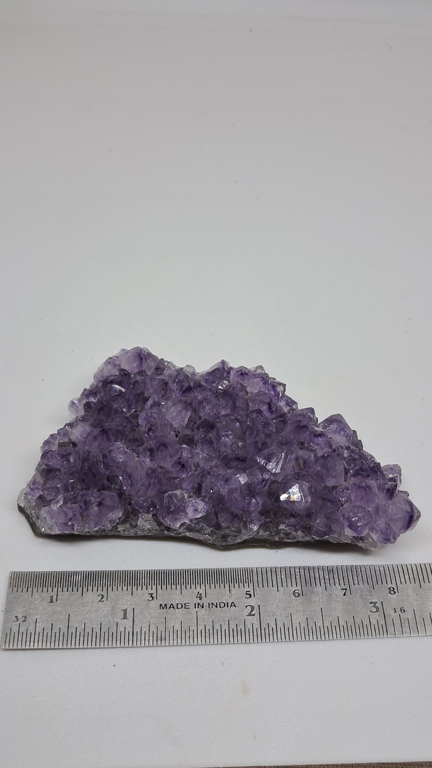 Deep Purple Amethyst (Brazil) | Natural Cluster | Mineral Specimen #AMB12