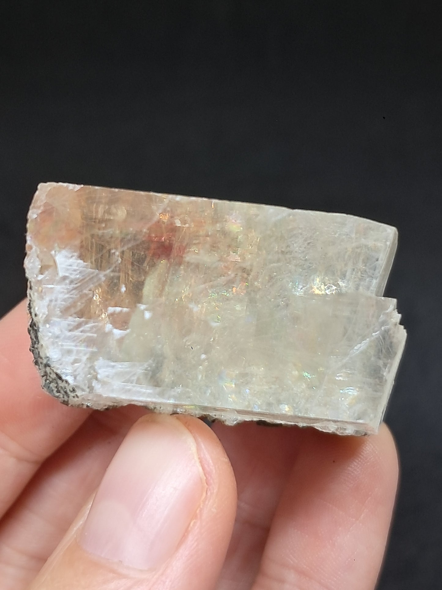 Calcita de frambuesa mohosa *Hallazgo raro* (Pithampur) Cristal natural | Piedra en bruto | Muestra mineral #CA33