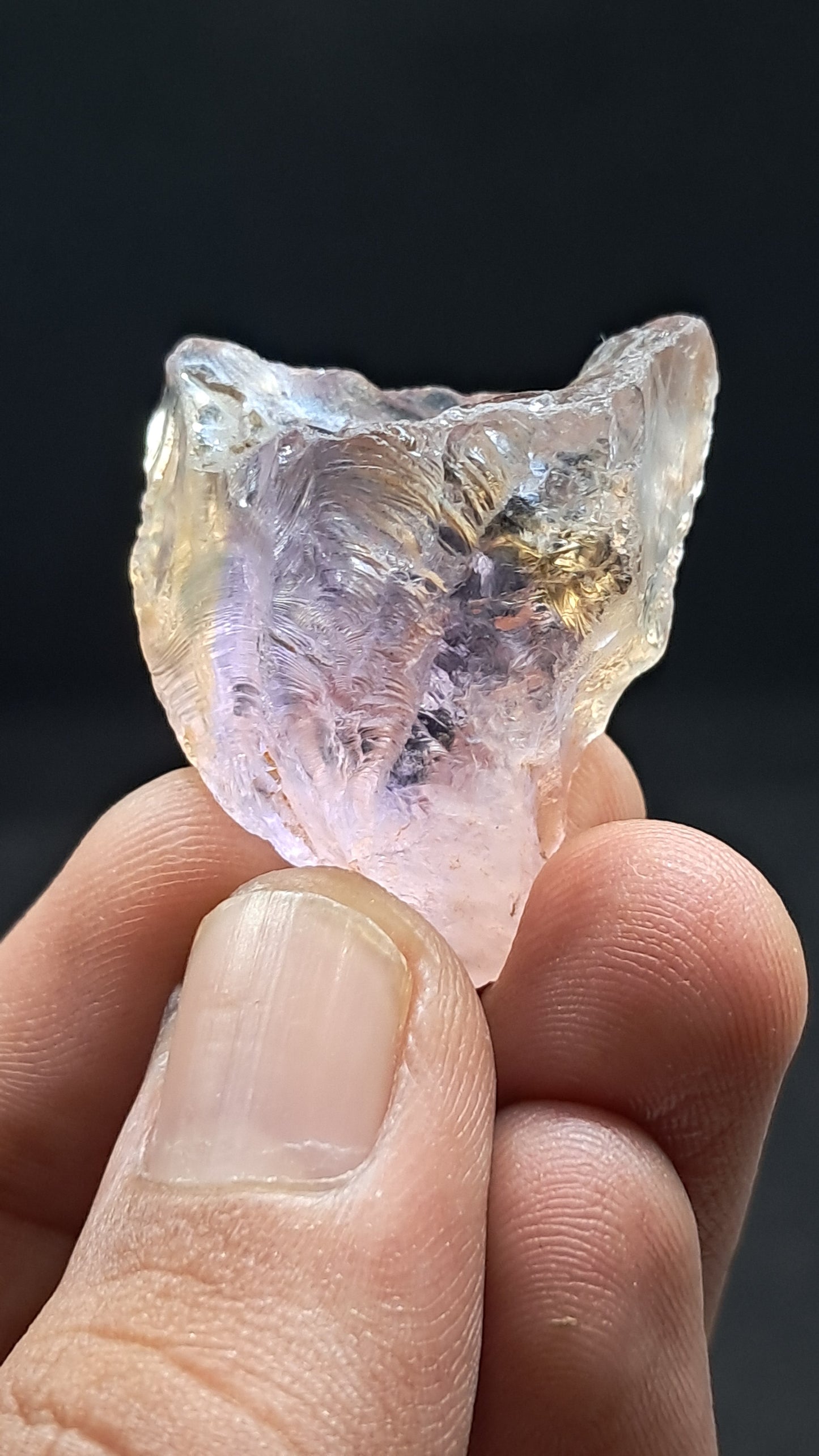 Ametrine Rough (Bolivia) Natural Crystal #AMT13