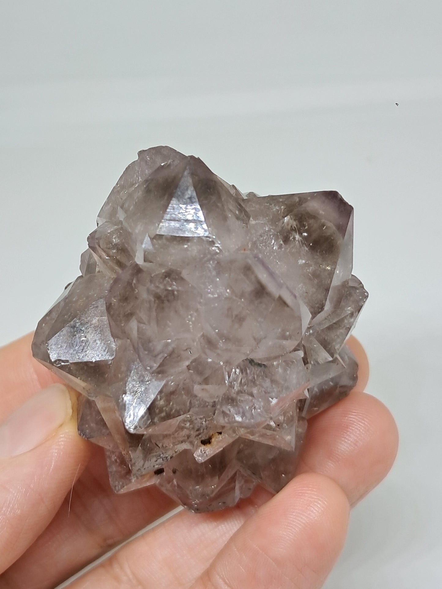 Smokey Amethyst Stalactite (Khadakwani) | Natural Crystal | Mineral Specimen #SA3