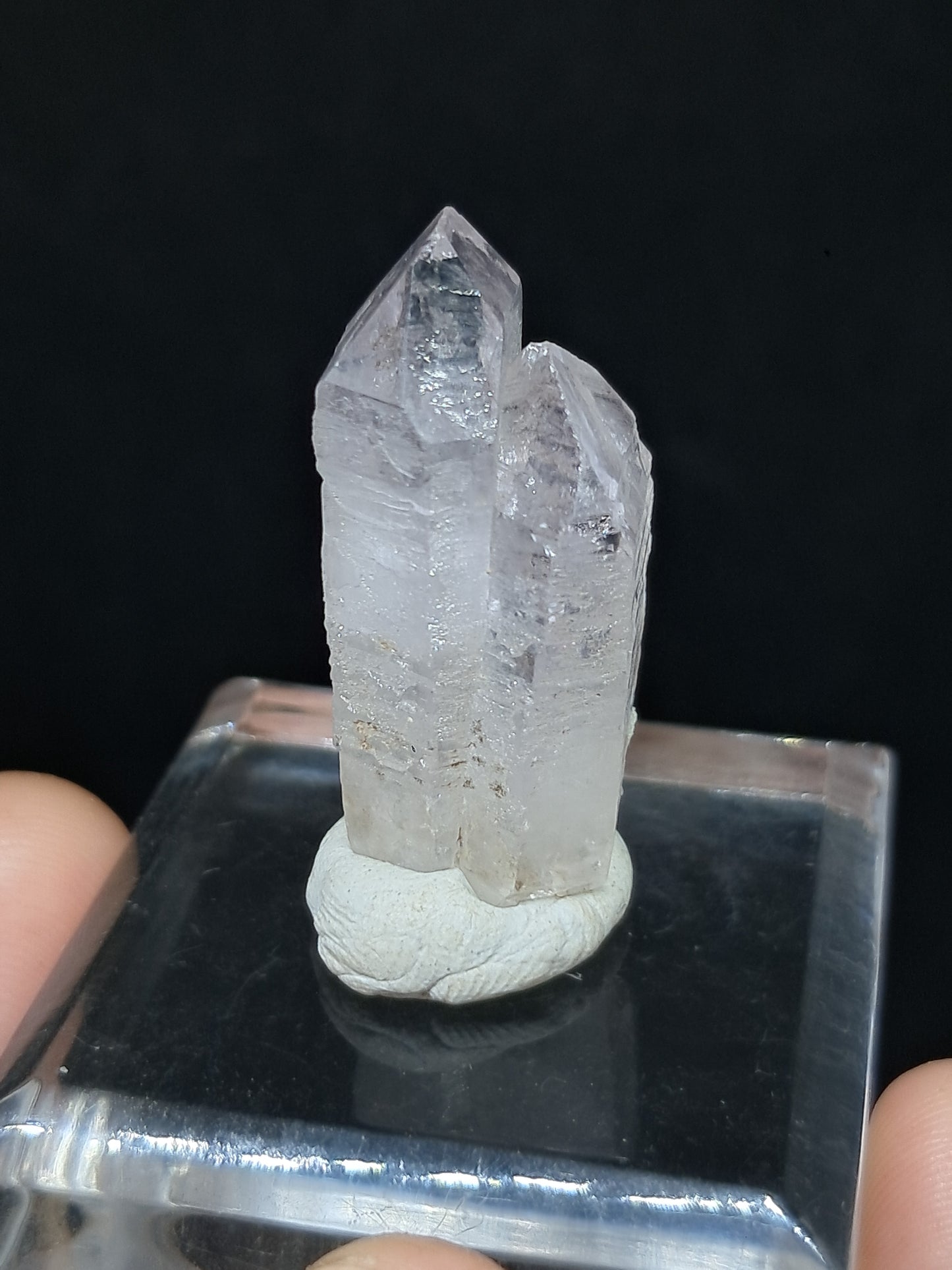 Puntas Fusionadas de Cetro de Amatista de Veracruz (México) | Cristal Natural | Muestra Mineral #VA45
