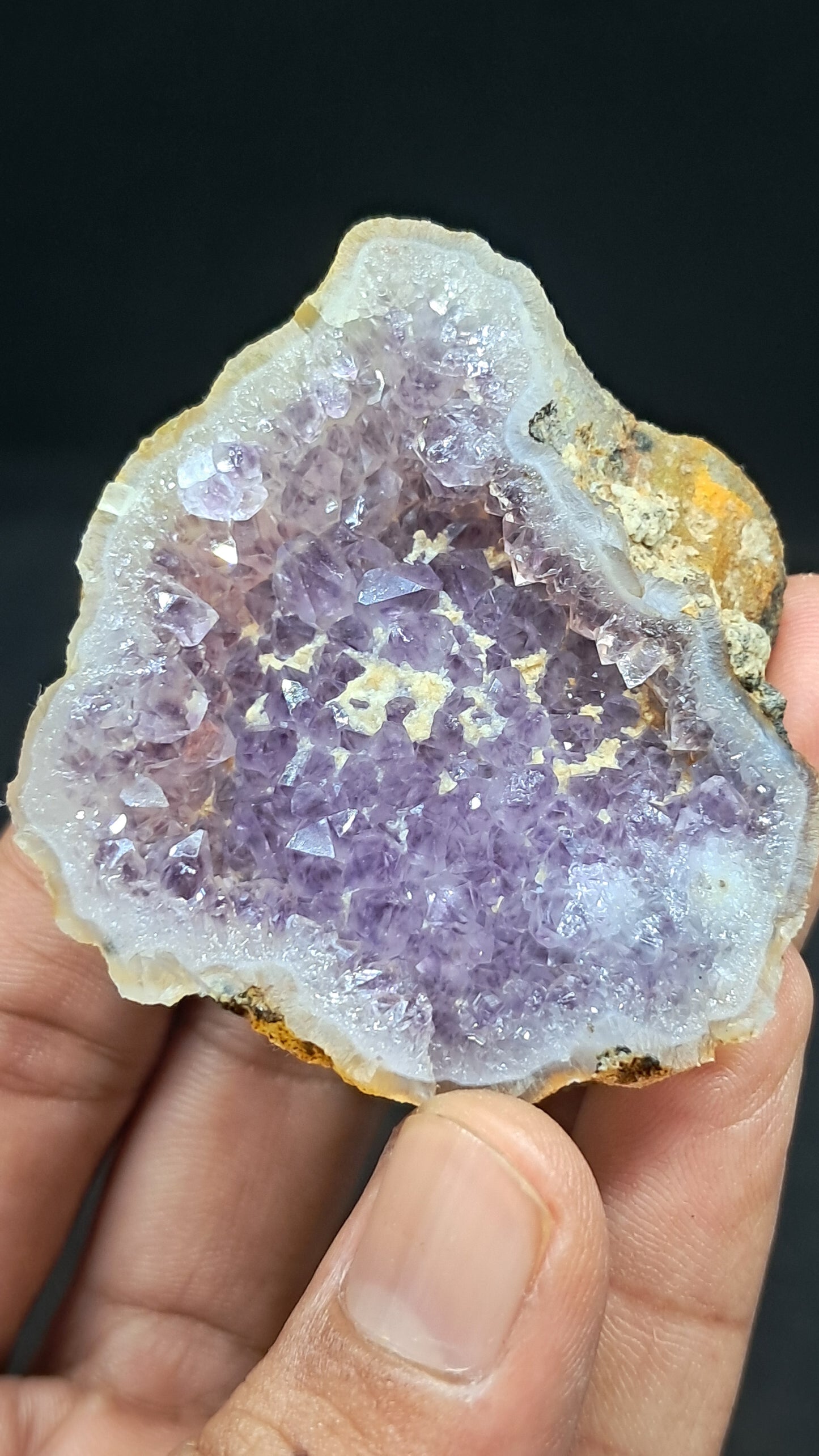 Amethyst Geode (Ajanta) | Deep Cavity | Natural Crystal | Rough Stone #GD35