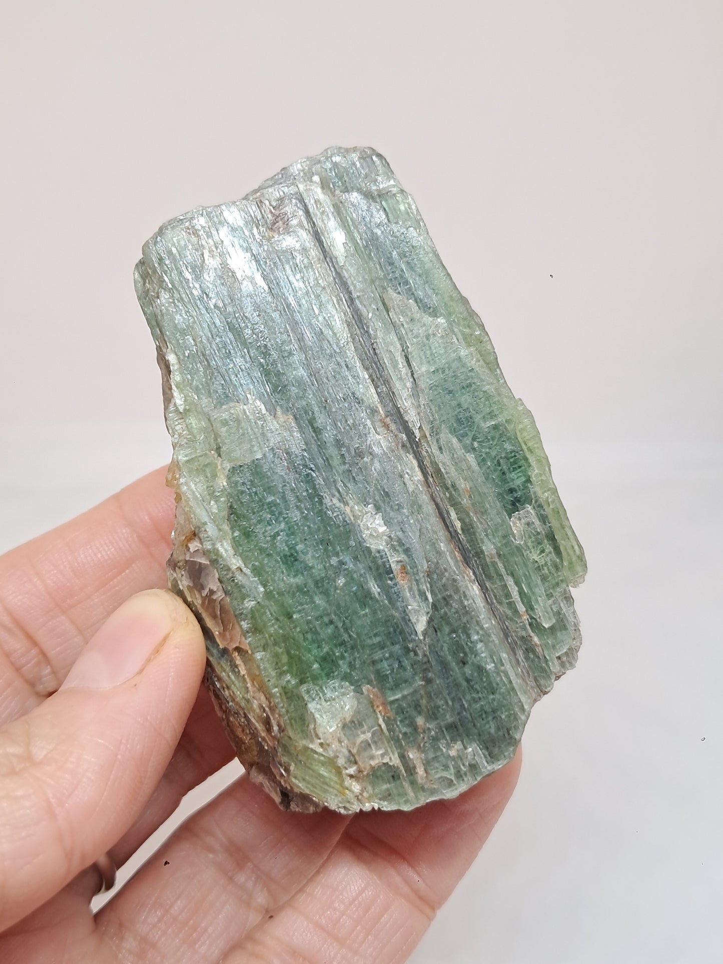 Green Kyanite (Tamil Nadu) Natural Stone #KY5