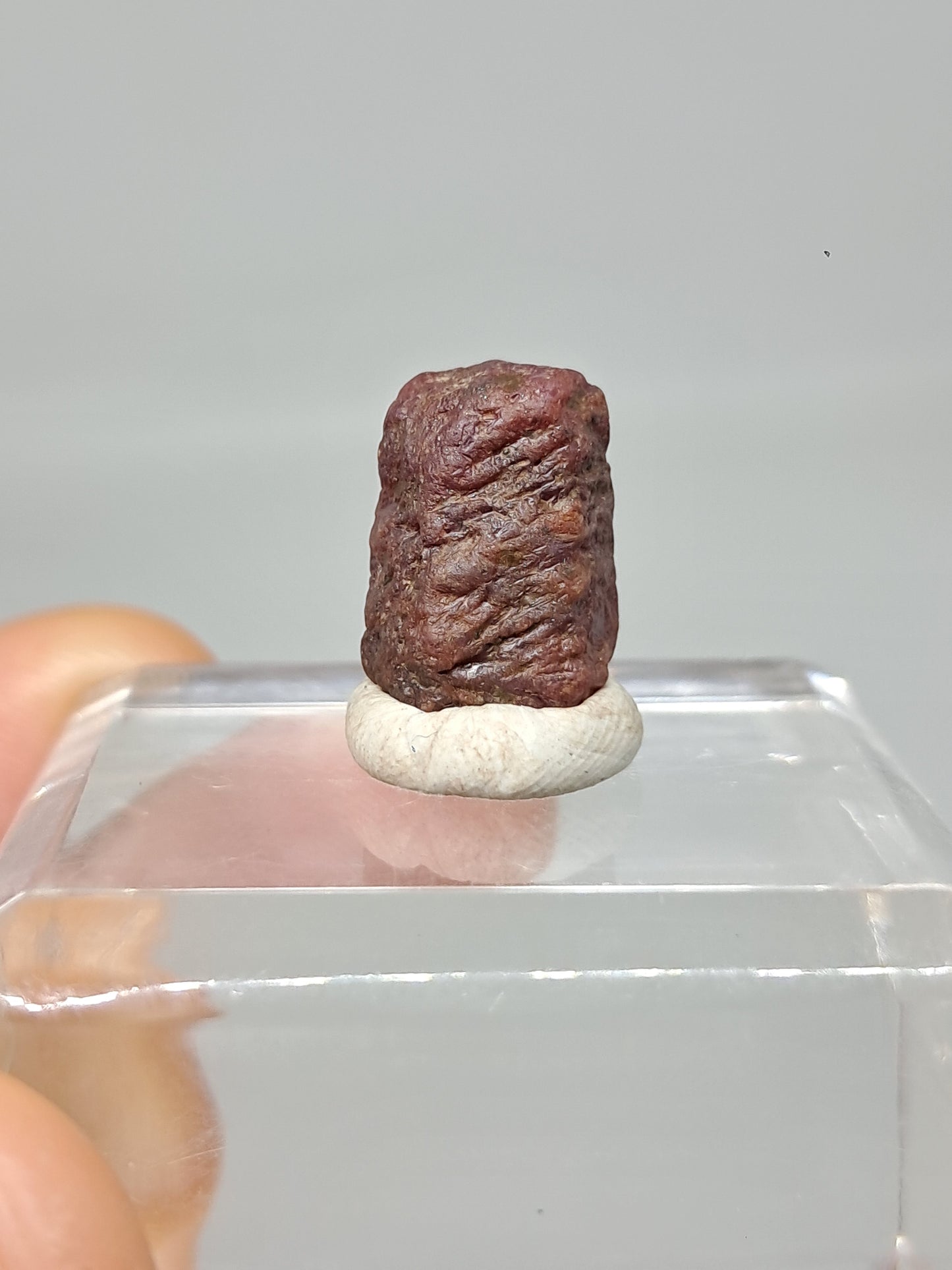 Rough Ruby Crystal (Tamil Nadu) Natural Stone | Mineral Specimen #RB18