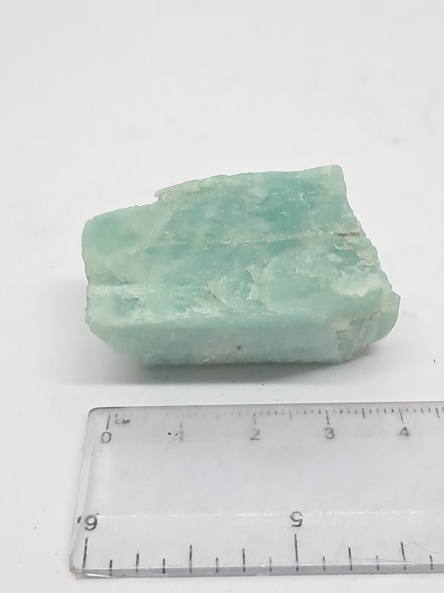 Rough Amazonite Slice | Natural Stone | Mineral Specimen #AZ4