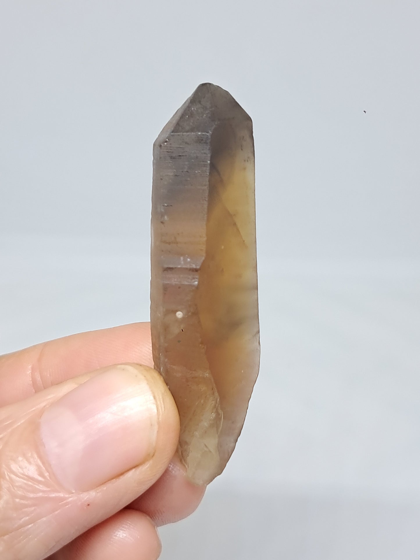 Natural Citrine Crystal Point w/ Self-Healed Termination (Democratic Republic of Congo) #CTN30