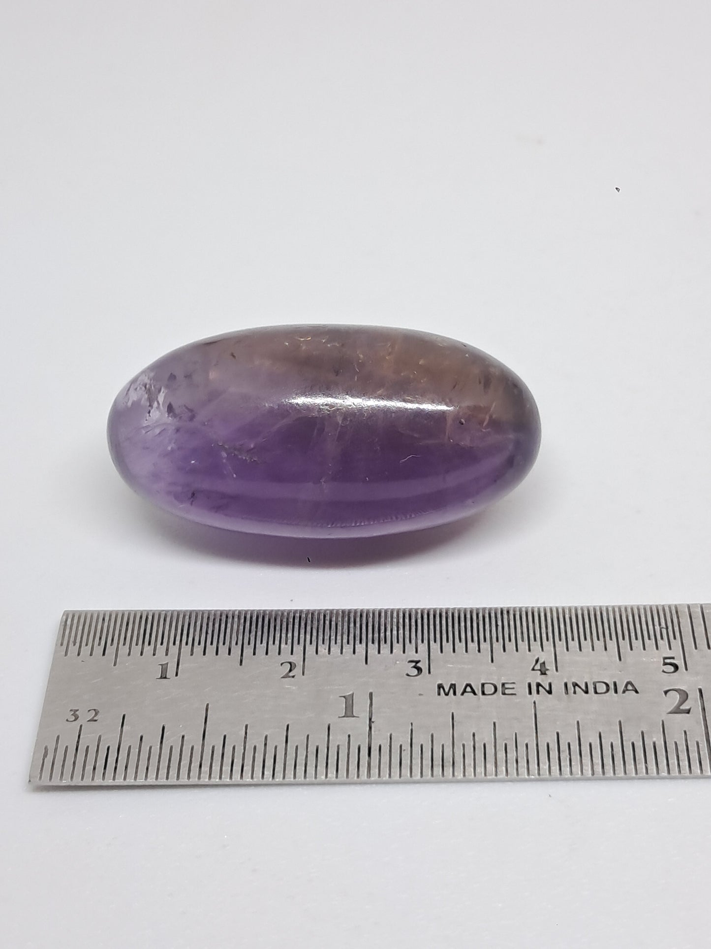 Ametrine Shivalingam (Madagascar) Polished Natural Stone #AMT1