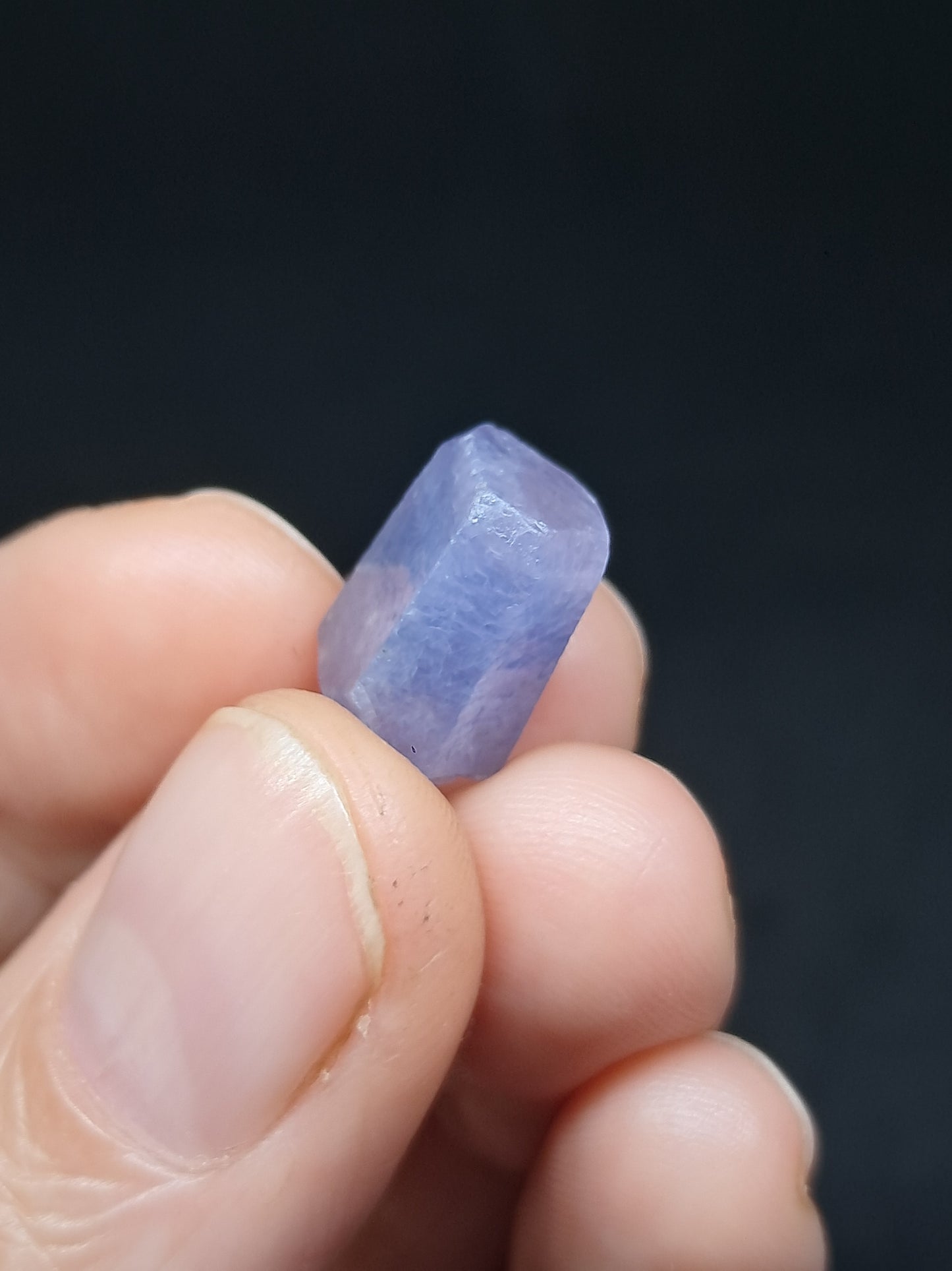 Natural Sapphire w/ Record Keeper (Madagascar) Rough Stone | Mineral Specimen #SP47