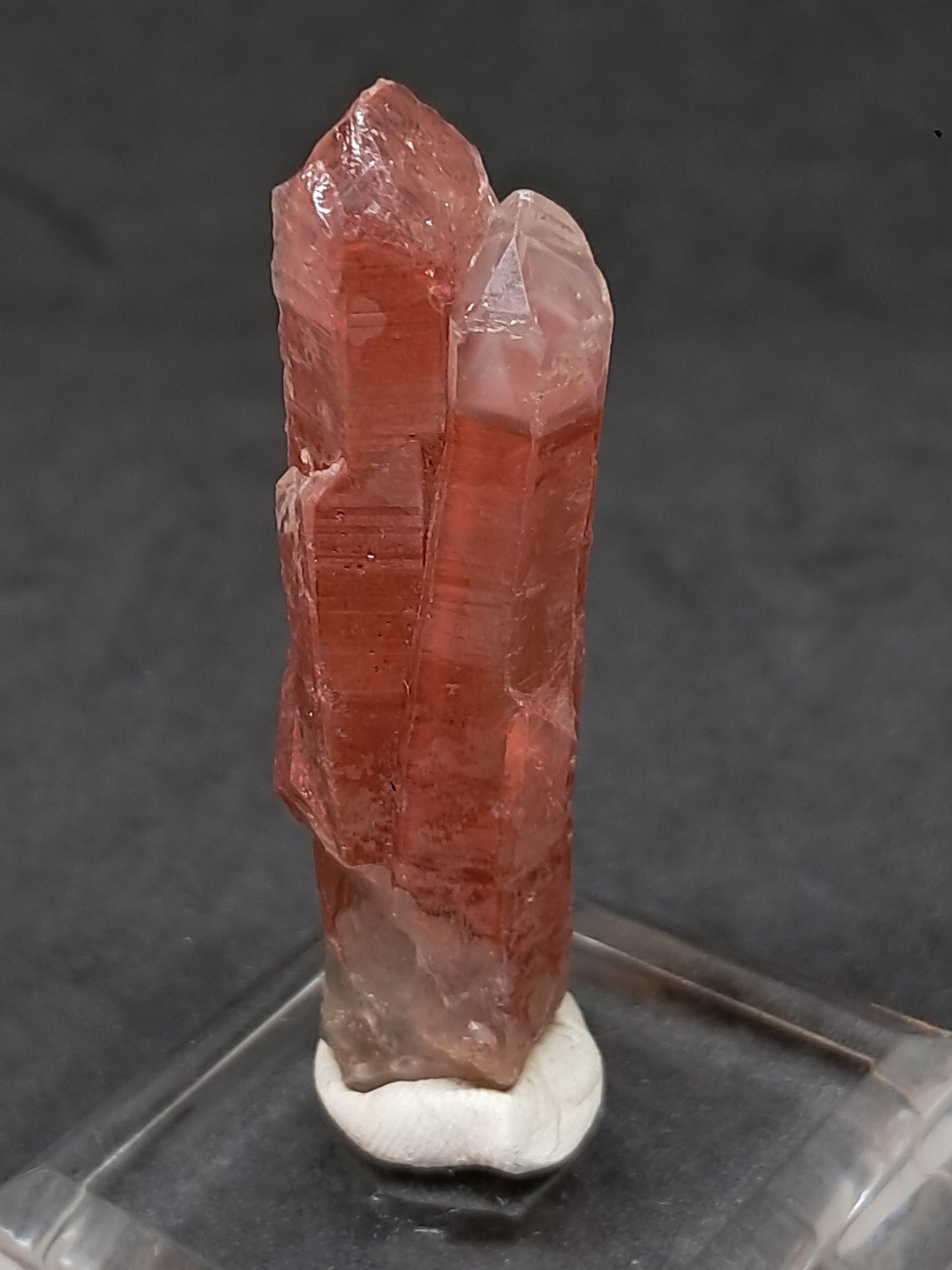 Hematite Phantom Quartz (Telangana) | Natural Crystal | Mineral Specimen #HPQ62