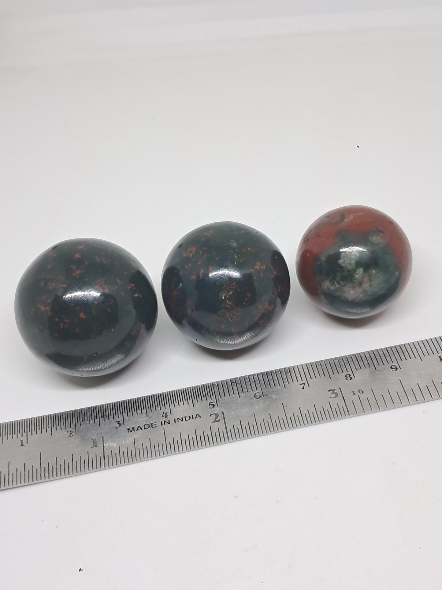 Esfera de piedra de sangre | Piedras pulidas | Cristales naturales #BS4