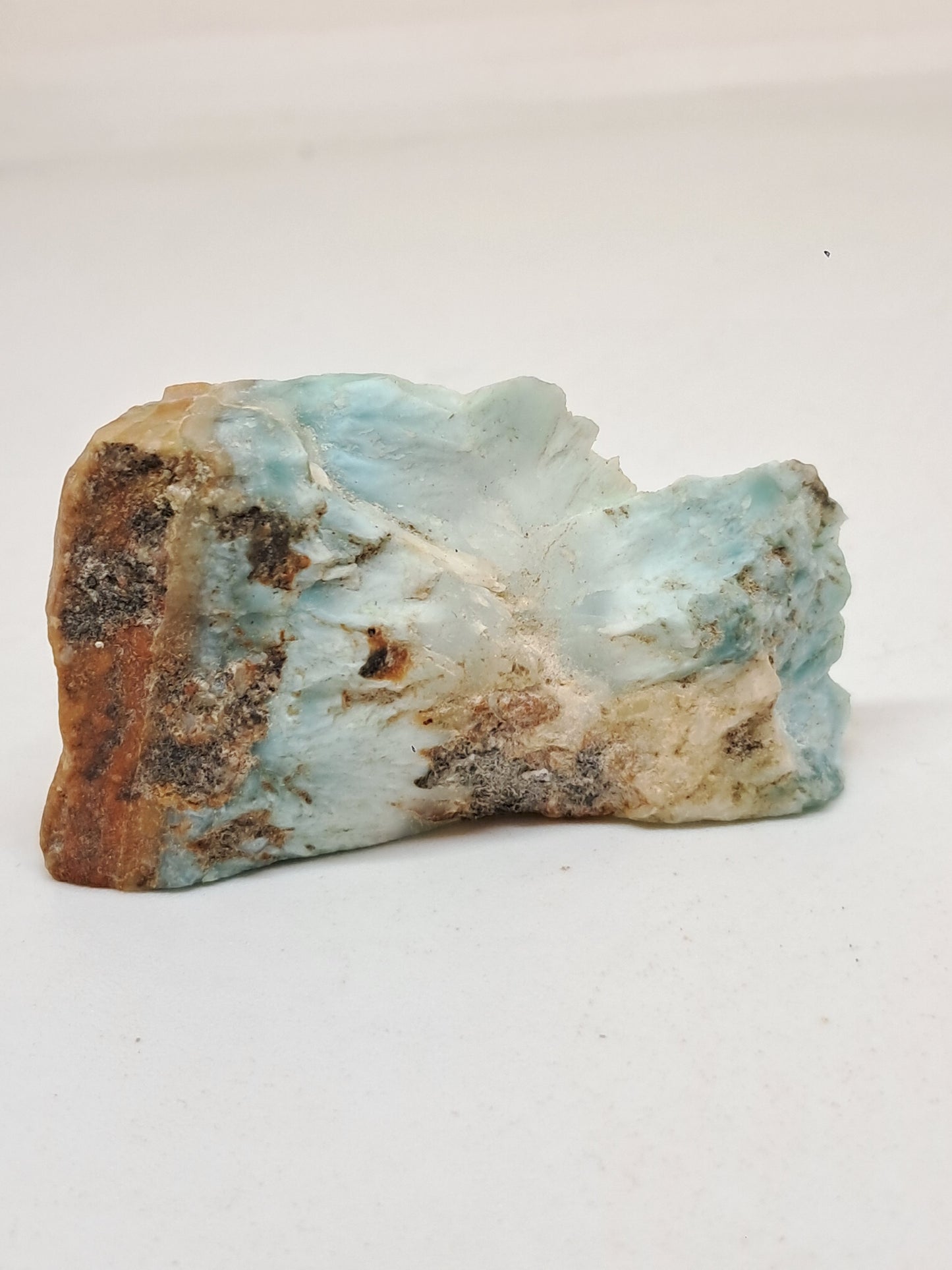 Larimar Raw Chunk (Dominican Republic) Rough Stone | Natural Rock #LM32