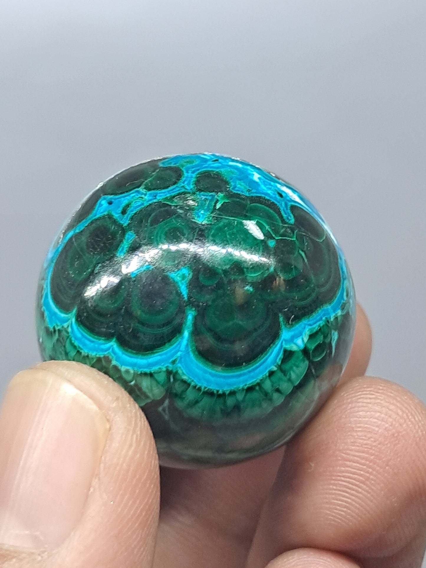 Chrysocolla Malachite Sphere | Polished Natural Stone | Good Quality #CM19