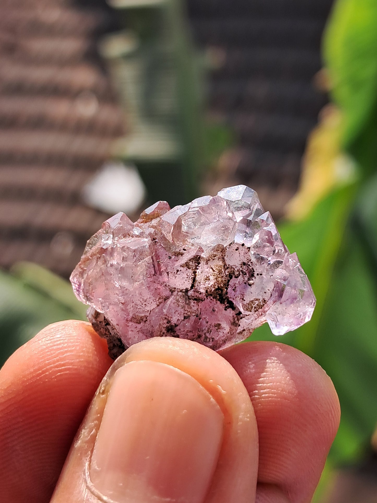 Amethyst Scepter cluster from Karur | Herkimer Like Formation| Mineral Specimen #KA177