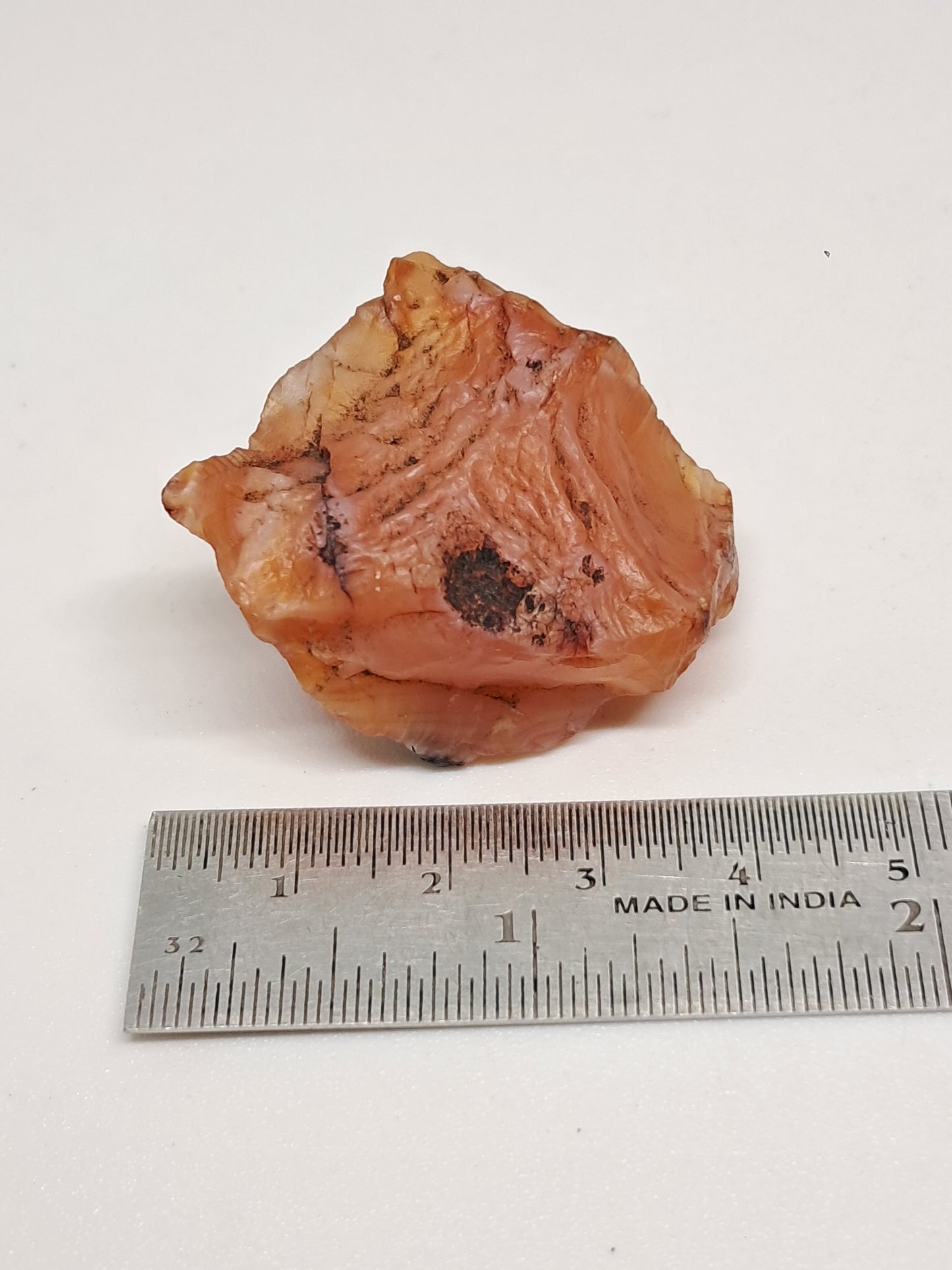 Rough Carnelian (India) Raw Stone | Natural Crystal | Mineral Specimen #CRN32