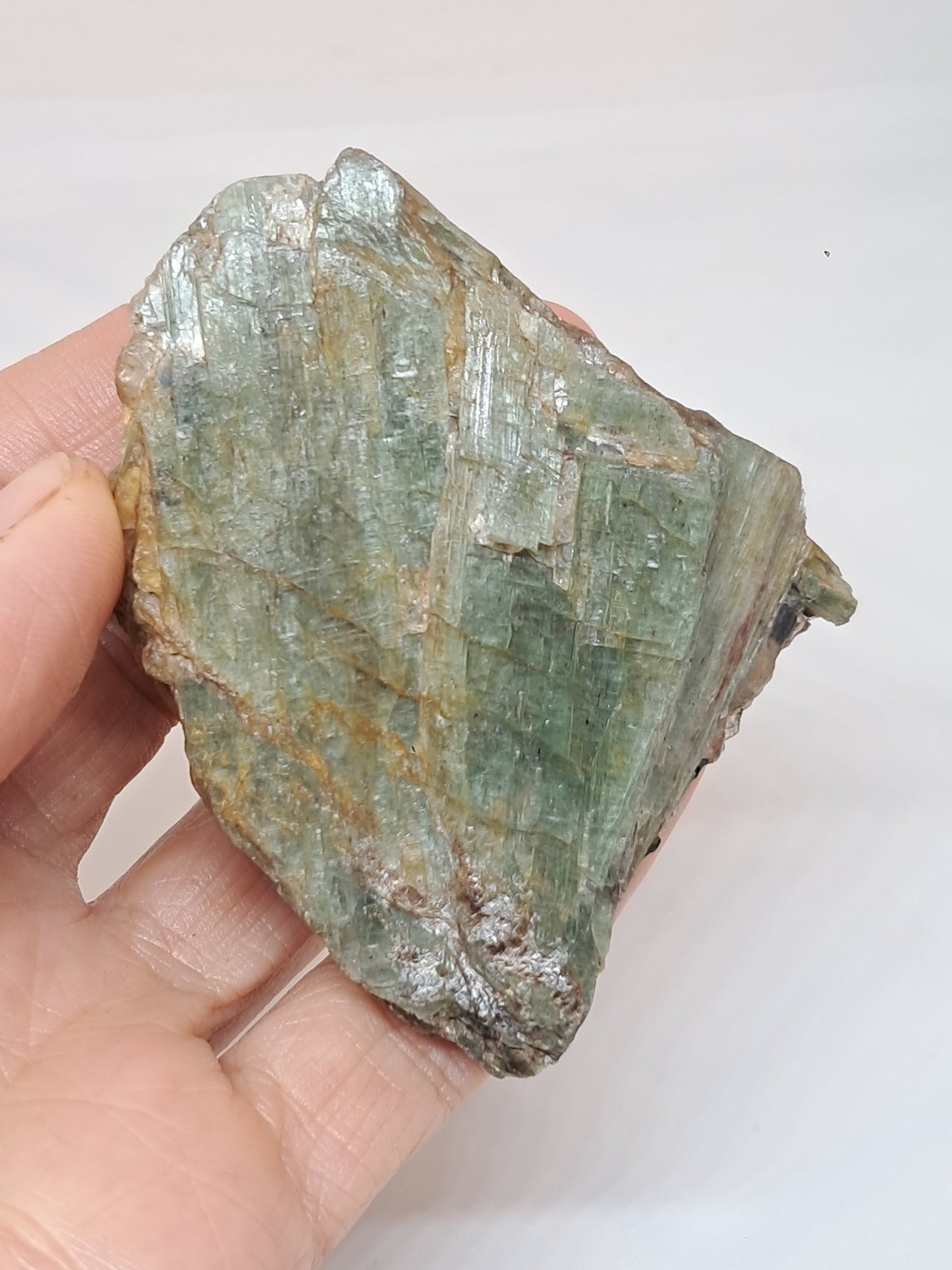 Green Kyanite (Tamil Nadu) Natural Stone #KY4