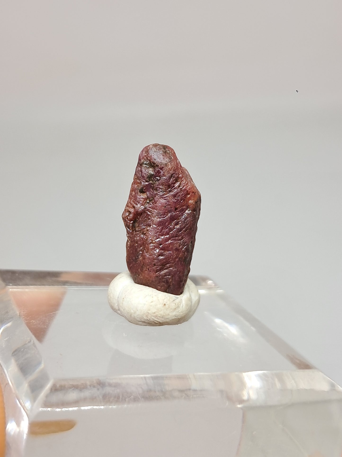 Cristal de Rubí en Bruto (Tamil Nadu) Piedra Natural | Muestra Mineral #RB26