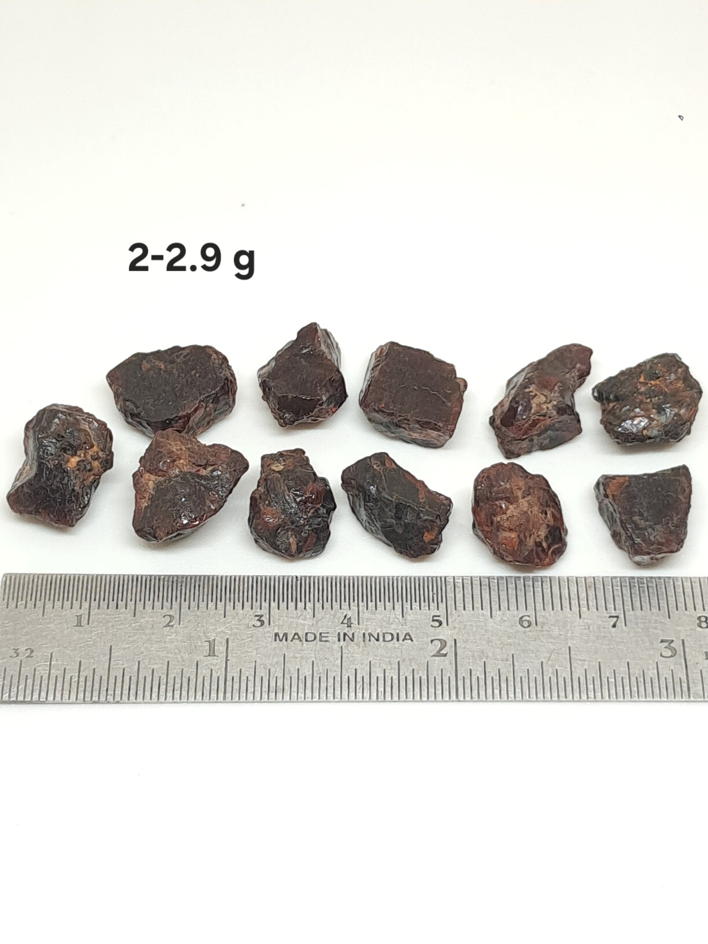 Natural Red Garnet (Karur) Rough Stone #RG12