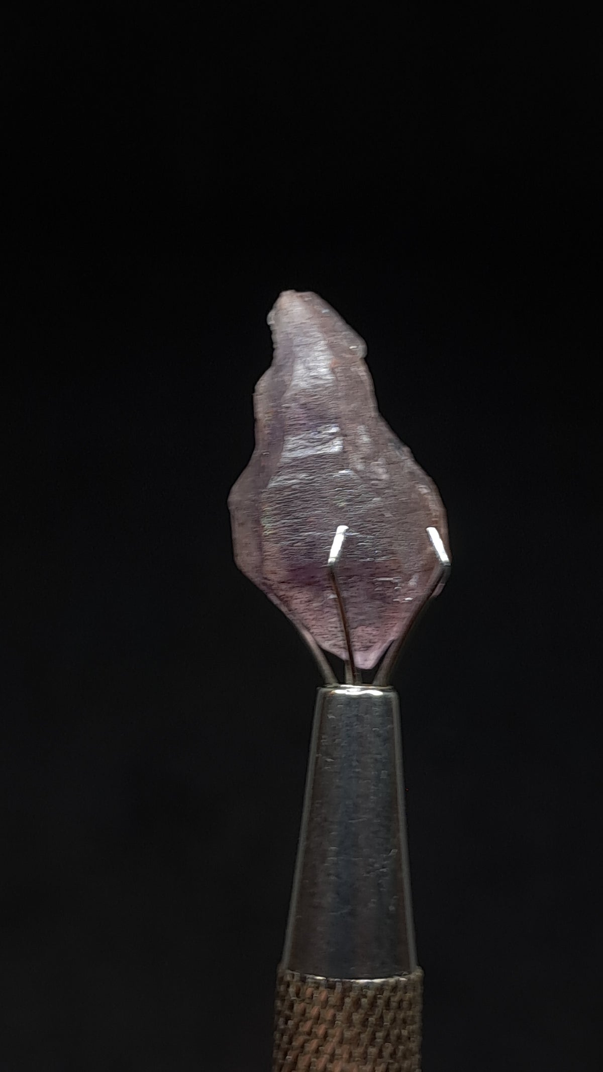 Quartz Amethyst Scepter | Hematite Goethite Phantom | Biterminated  #KA209