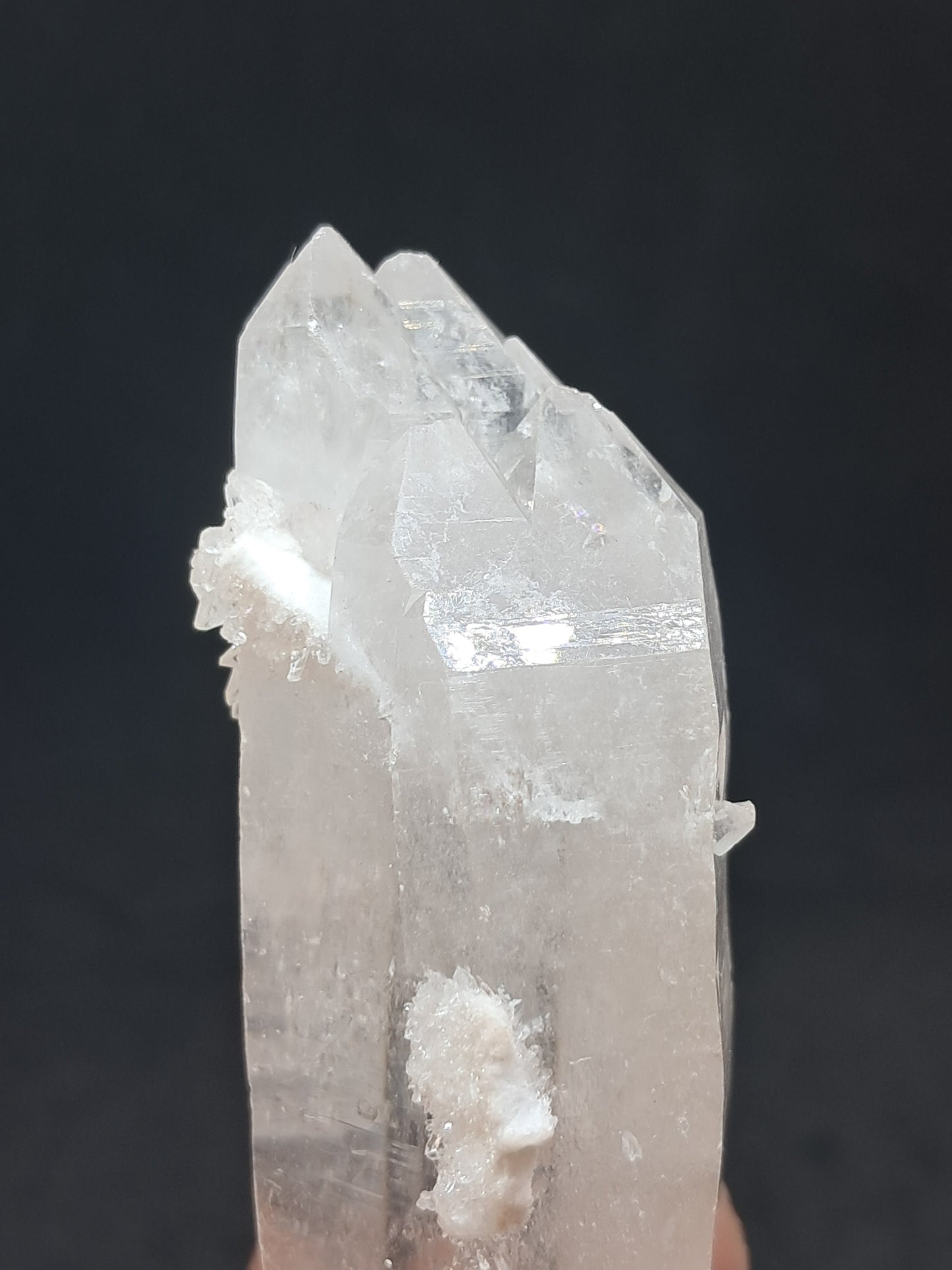 Himalayan Quartz Biterminated Self-healed Point | Natural Crystal | Mineral Specimen #CH68