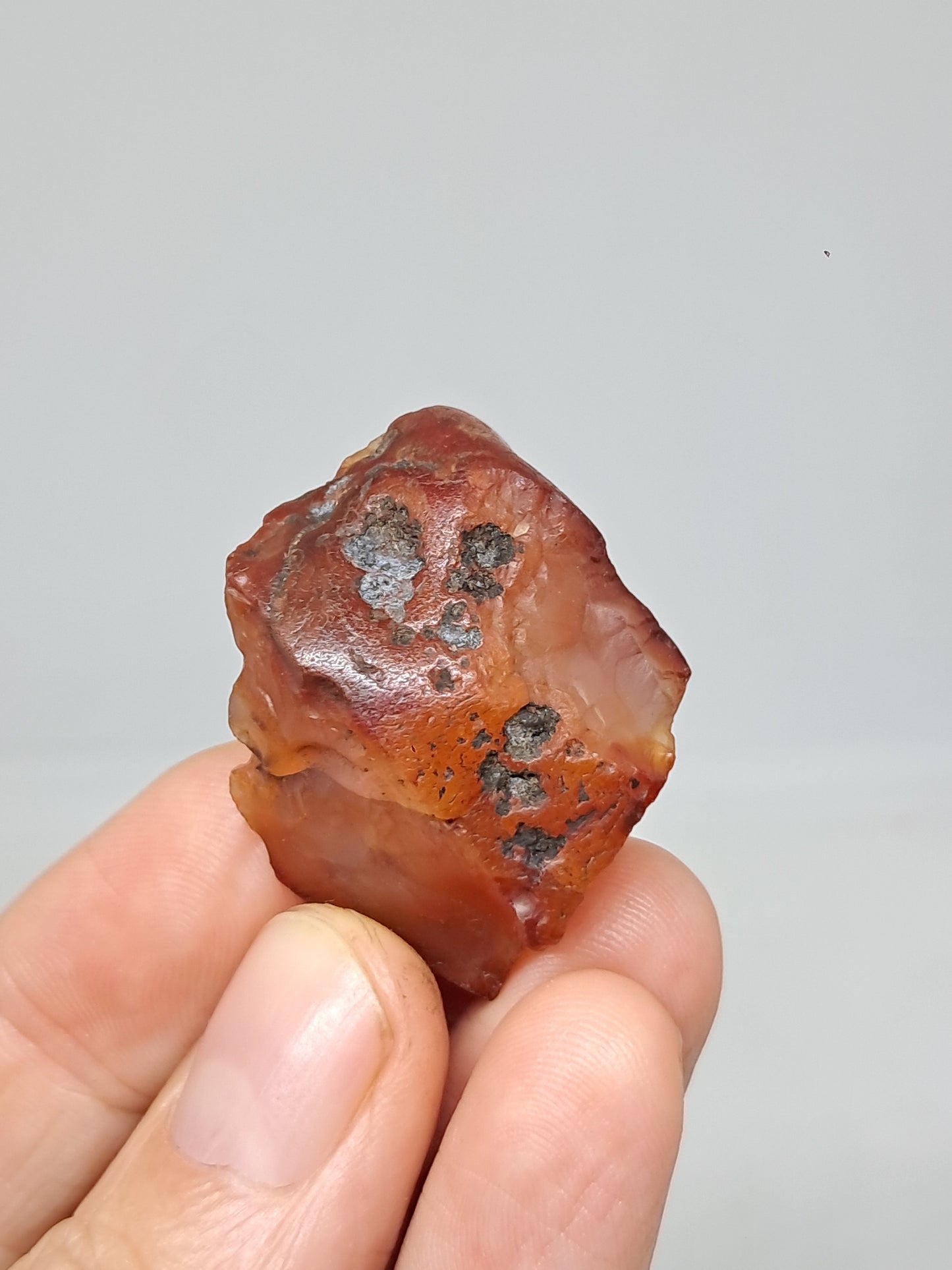 Rough Carnelian (India) Raw Stone | Natural Crystal | Mineral Specimen #CRN27