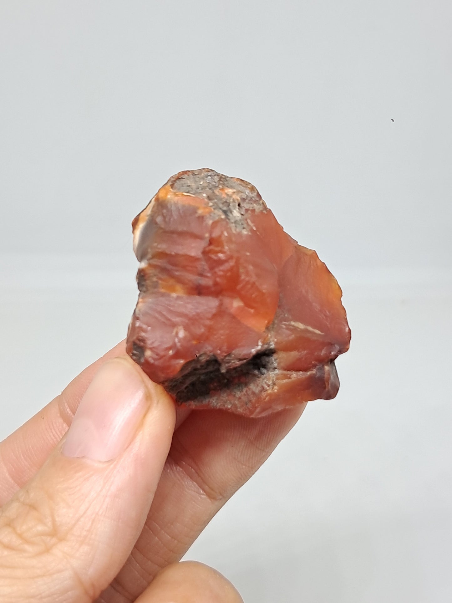 Rough Carnelian (India) Raw Stone | Natural Crystal | Mineral Specimen #CRN35