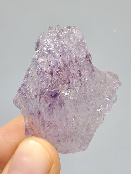 Amethyst Scepter Cluster w/ Goethite (Karur) Crystal Quartz Point | Natural Stone | Mineral Specimen #KA68