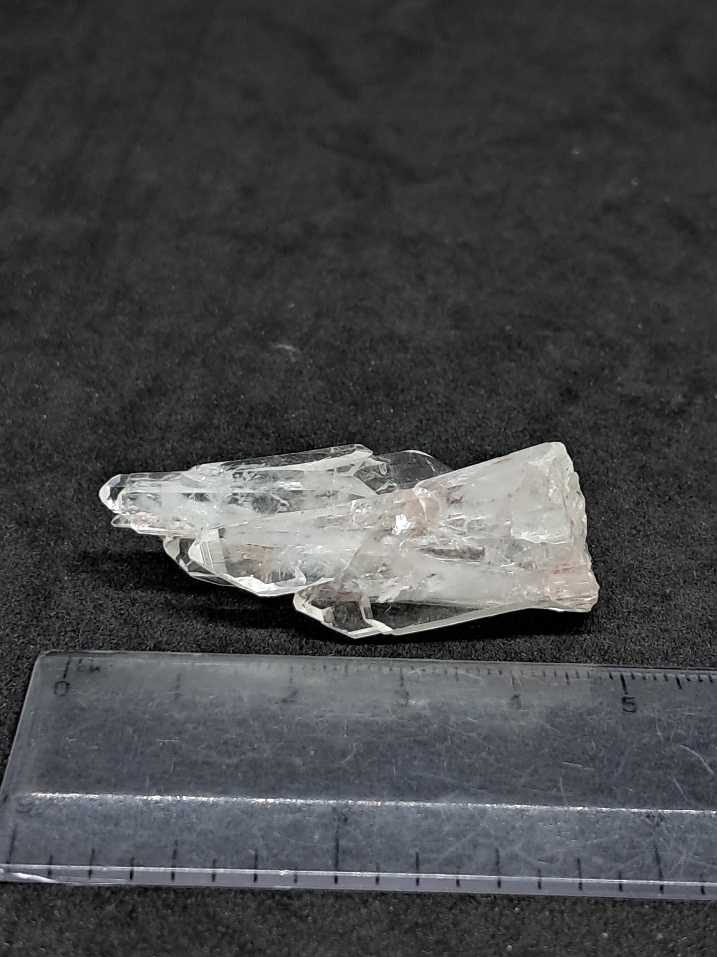 Cúmulo de Cuarzo Faden Claro (Santander, Colombia) Punta Natural | Ejemplar Mineral #COQ13