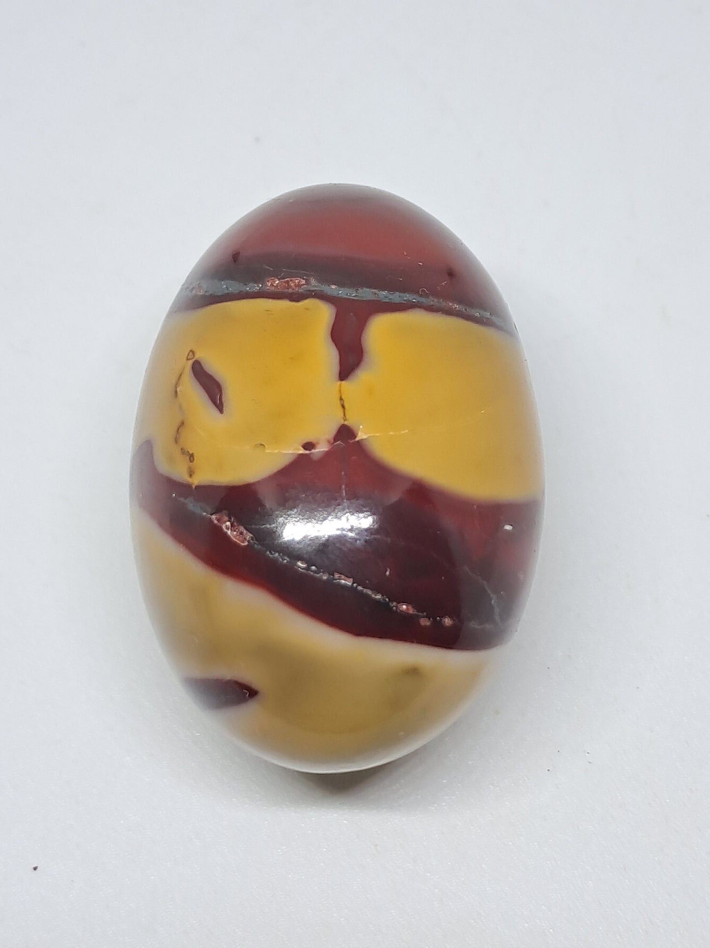 Mookaite Jasper Shivalangam (Australia) Polished Natural Stone | Good Size #MJP2
