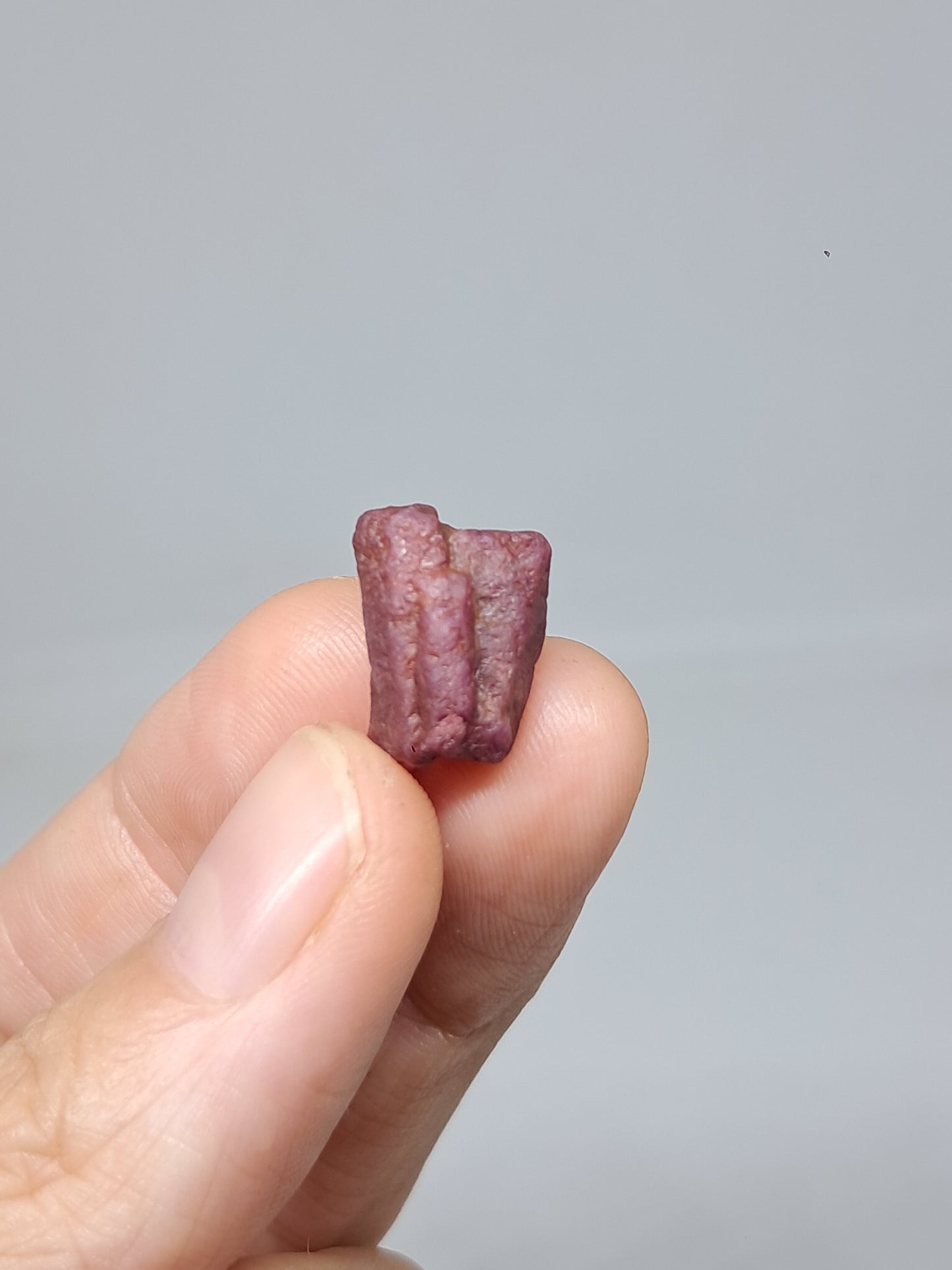 Rough Ruby Crystal (Tamil Nadu) Natural Stone | Mineral Specimen #RB20