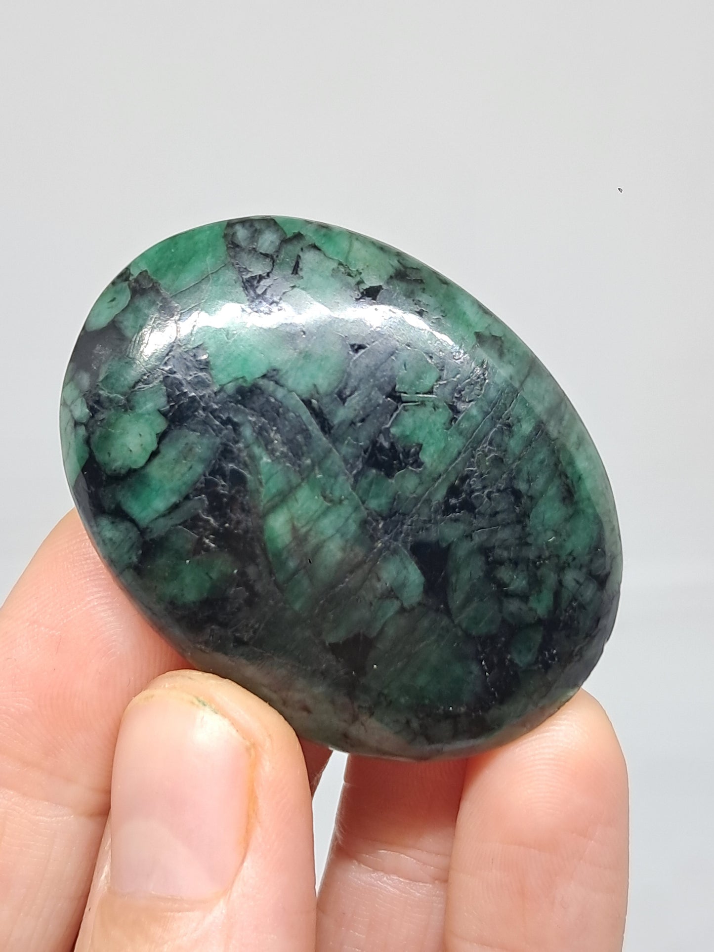 Emerald Palmstone | Polished Stone | Natural Crystal #EM4