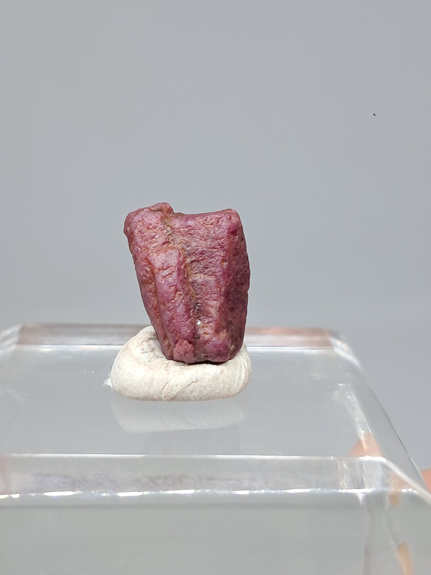 Rough Ruby Crystal (Tamil Nadu) Natural Stone | Mineral Specimen #RB20
