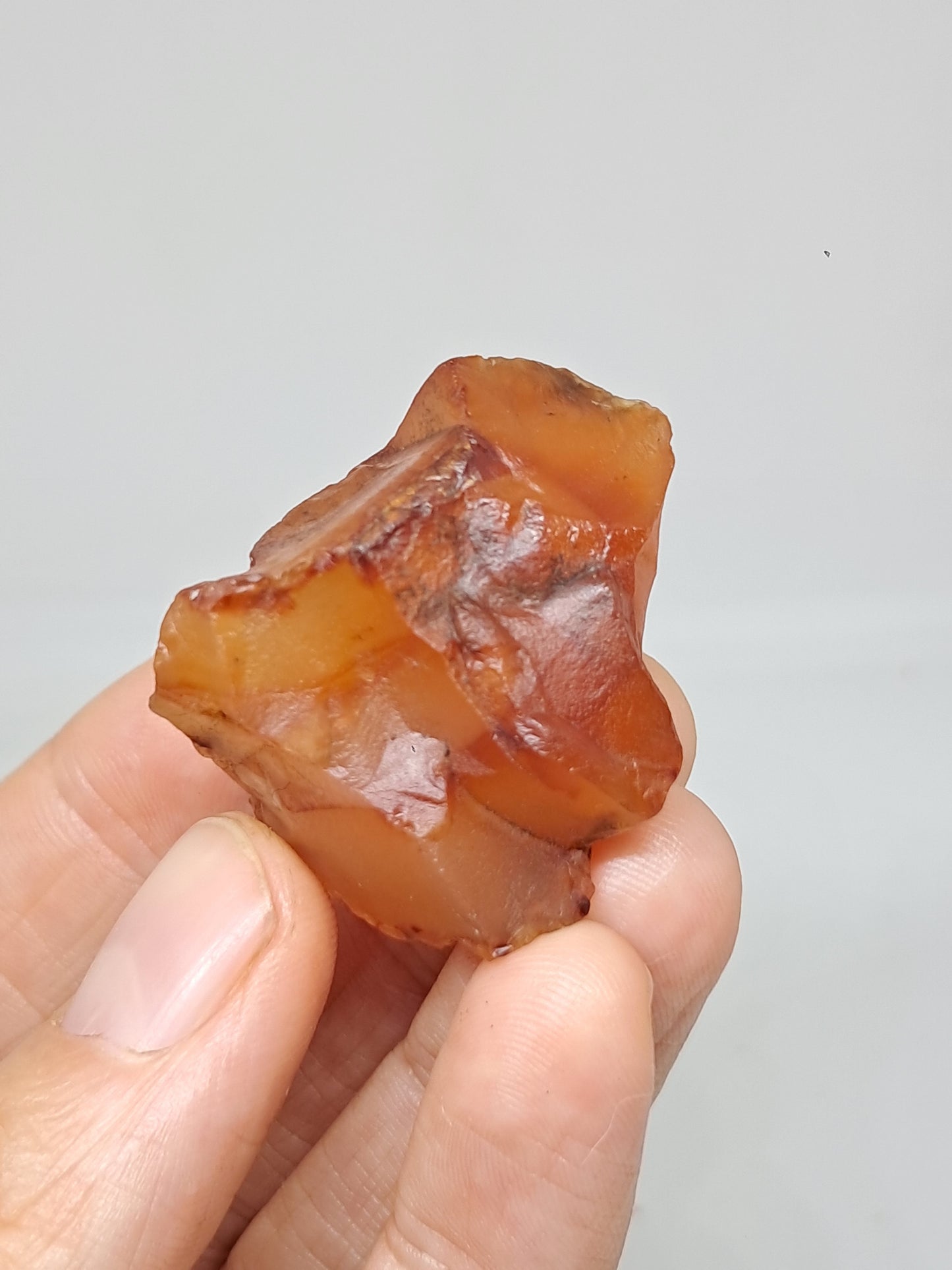 Rough Carnelian (India) Raw Stone | Natural Crystal | Mineral Specimen #CRN14