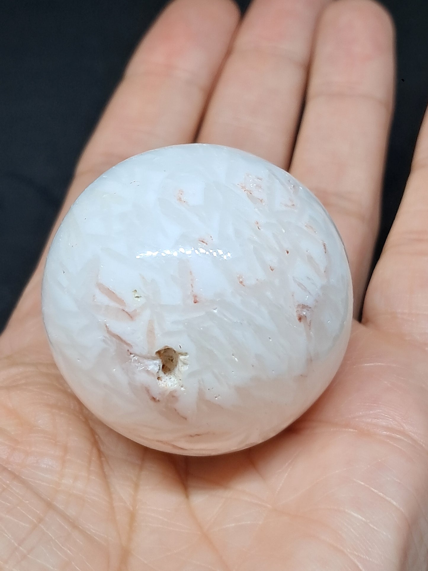 Scolecite Sphere | Polished Natural Stone | Good Quality