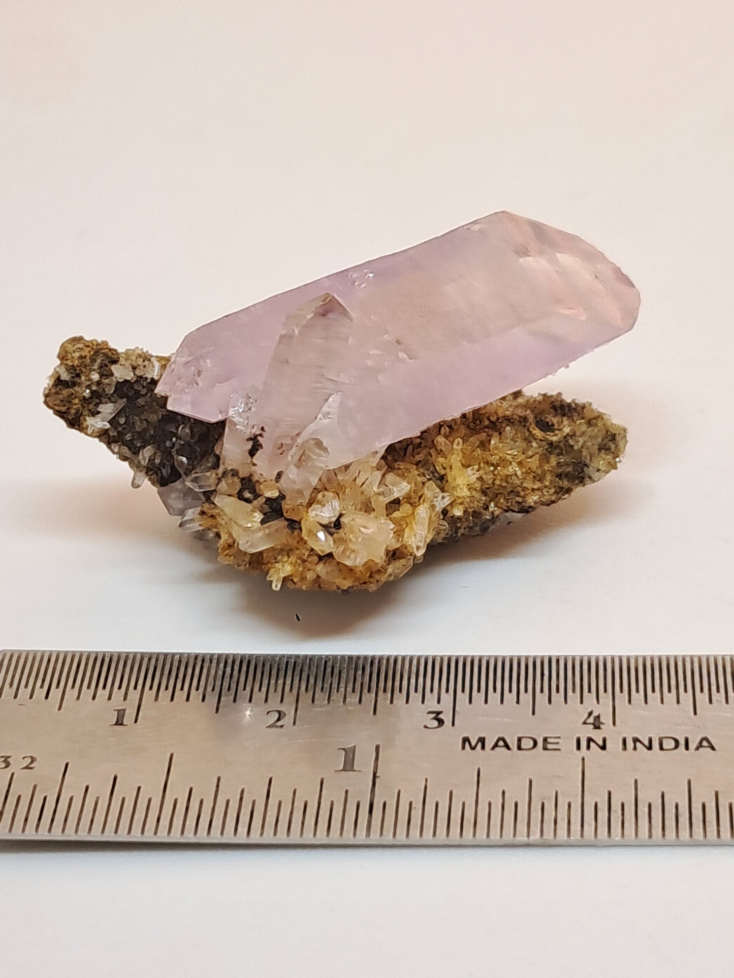 Veracruz Amethyst Crystal Point on Matrix (Mexico) | Natural Cluster | Mineral Specimen #VA23