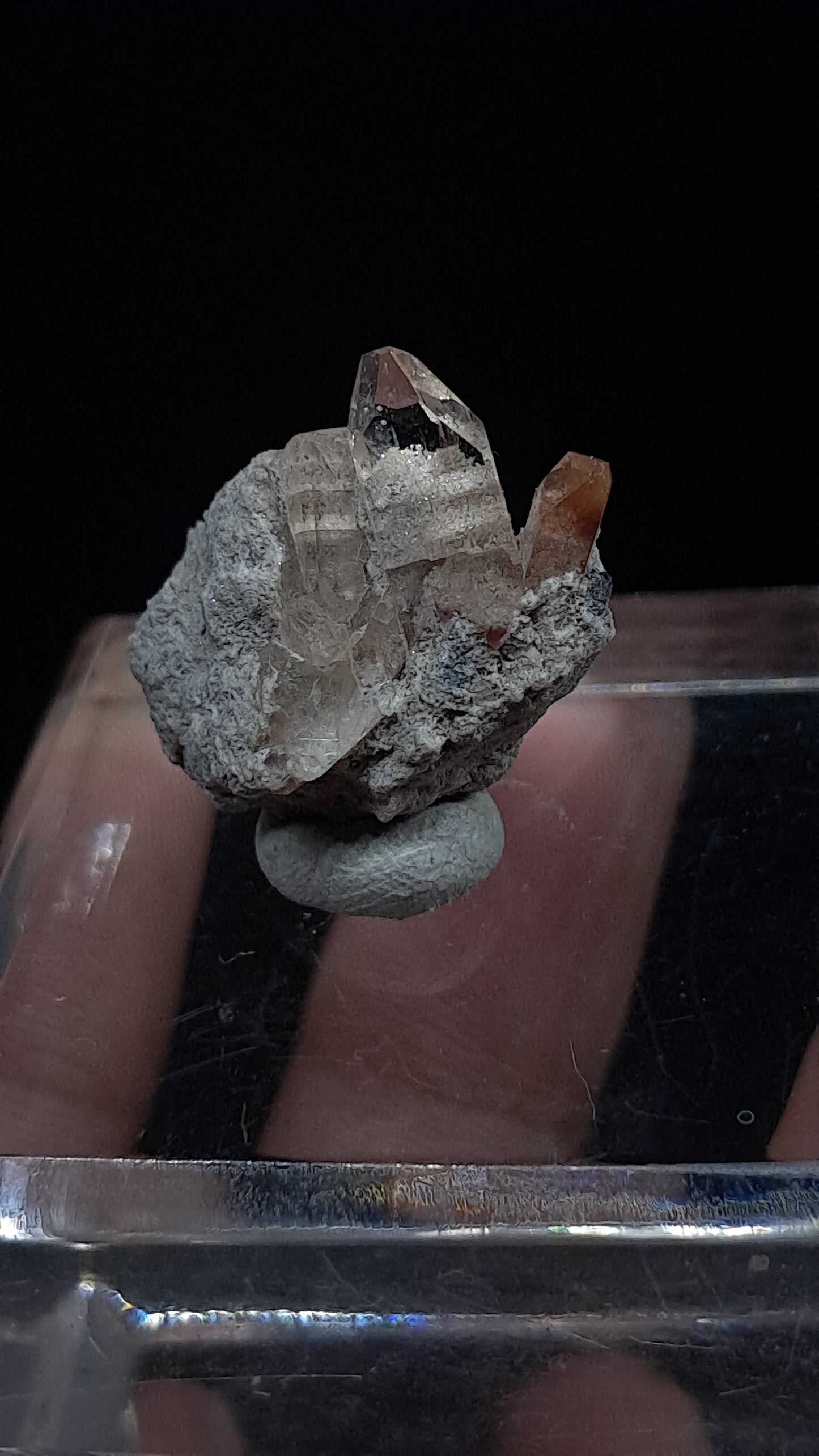 Natural Topaz Crystals In Matrix (Mexico) Rare Gemstone | Mineral Specimen #TPZ46