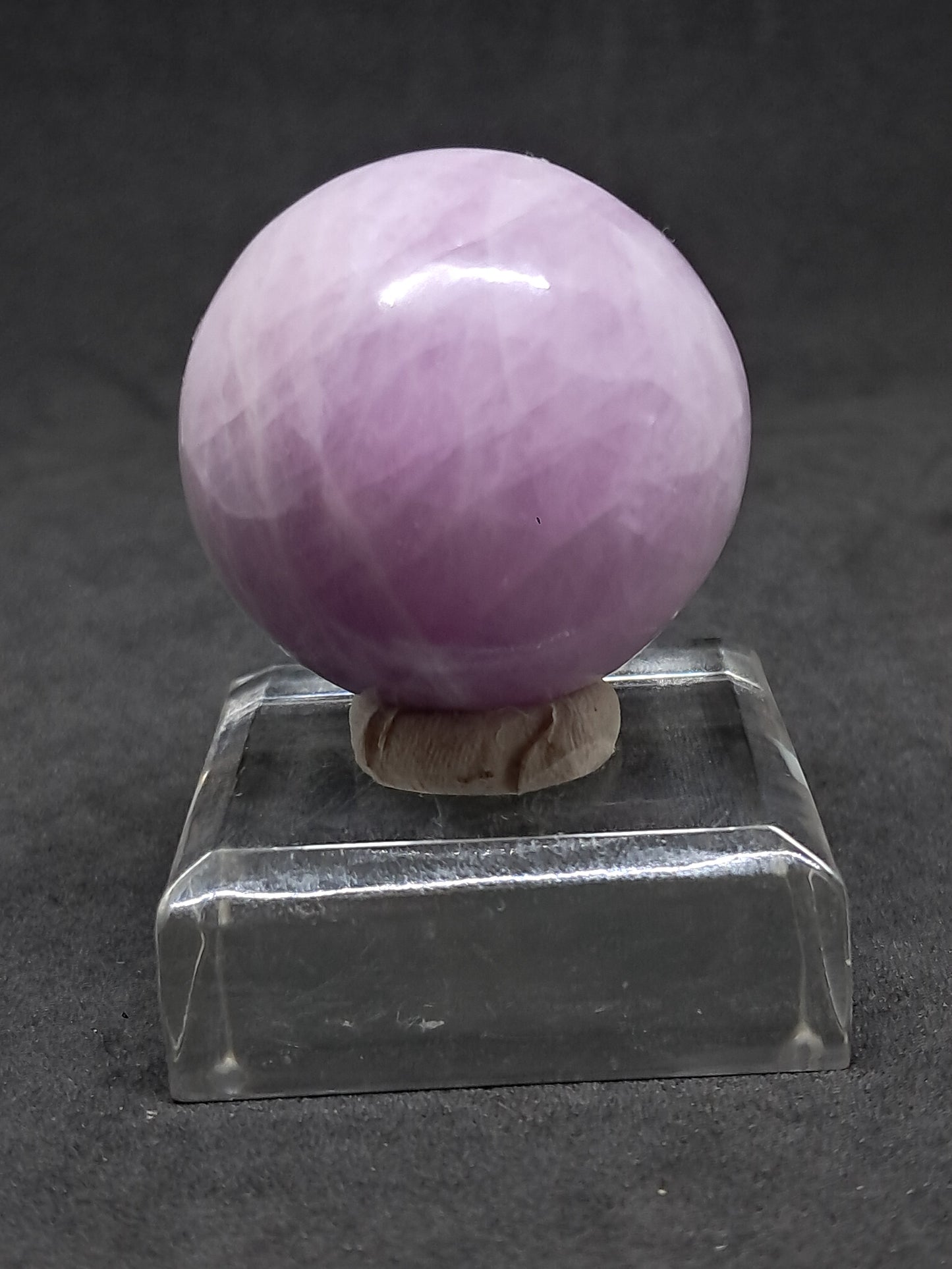 Kunzite Sphere | Polished Stone | Spodumene Natural Crystal