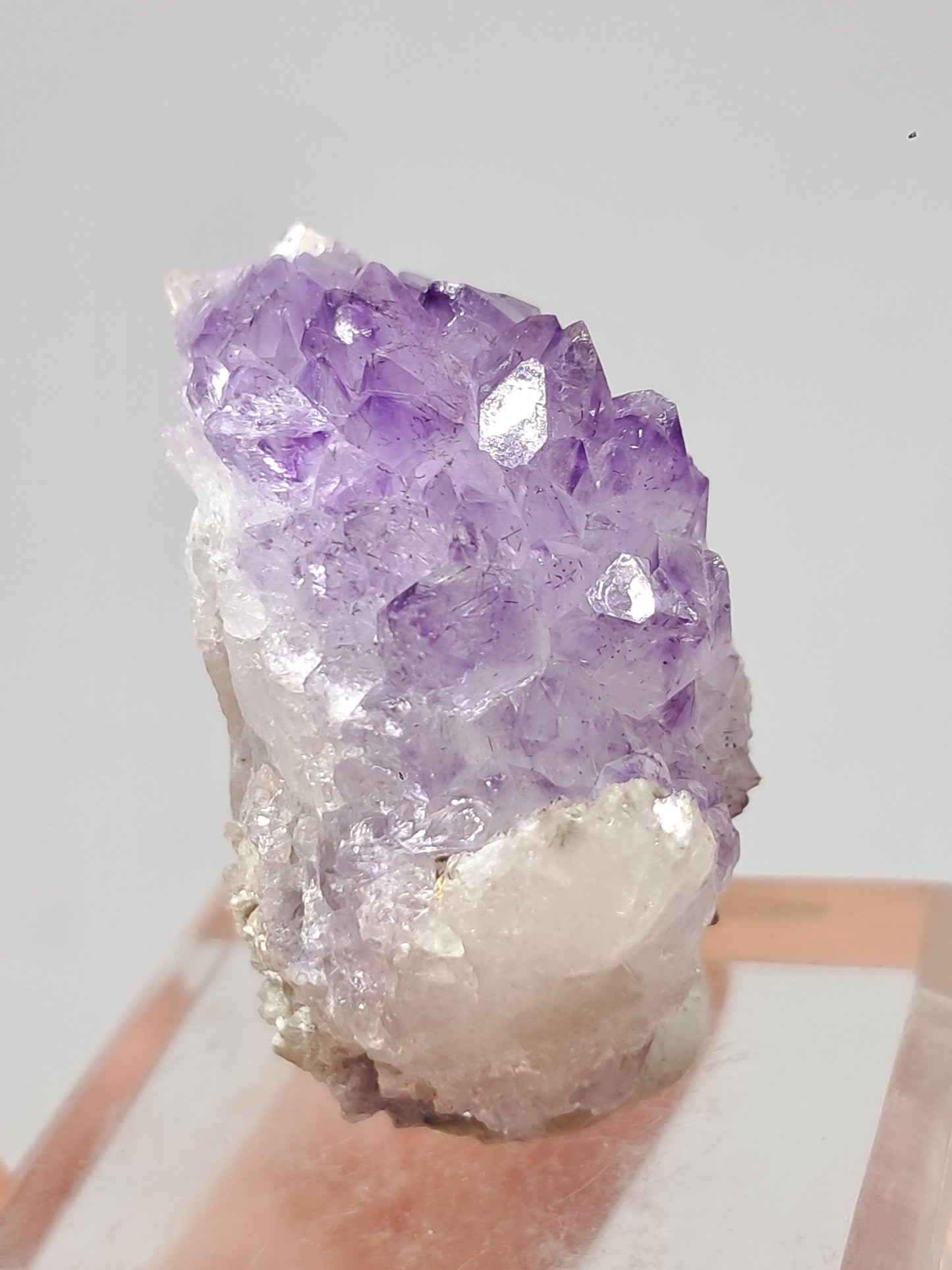 Amatista Elestial en Matriz (Karur) | Piedra Natural | Ejemplar Mineral #KA94