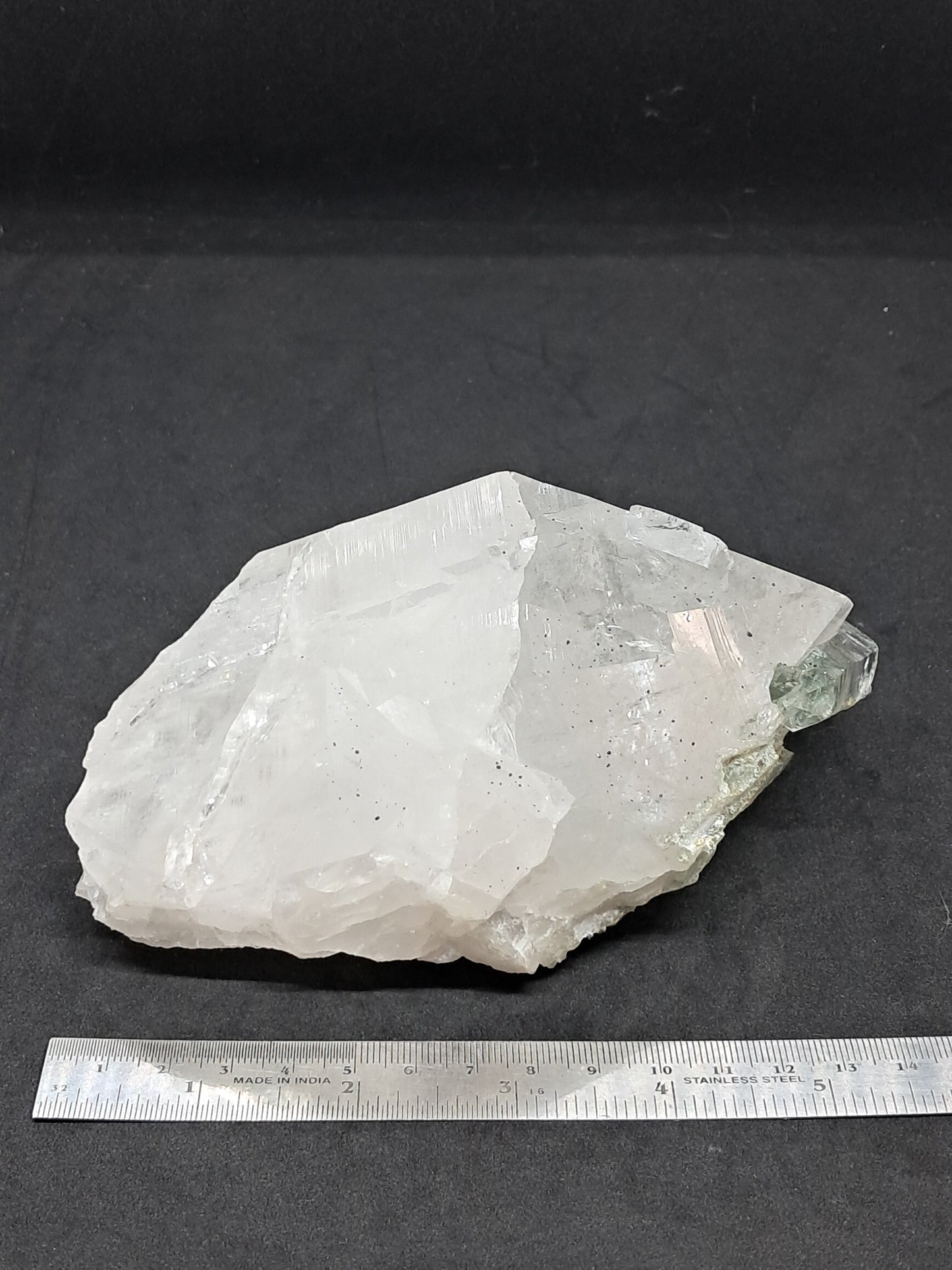 Himalayan Quartz Crystal Point with Magnetite Inclusions XL | High Grade | Natural Stone | Mineral Specimen #CH54